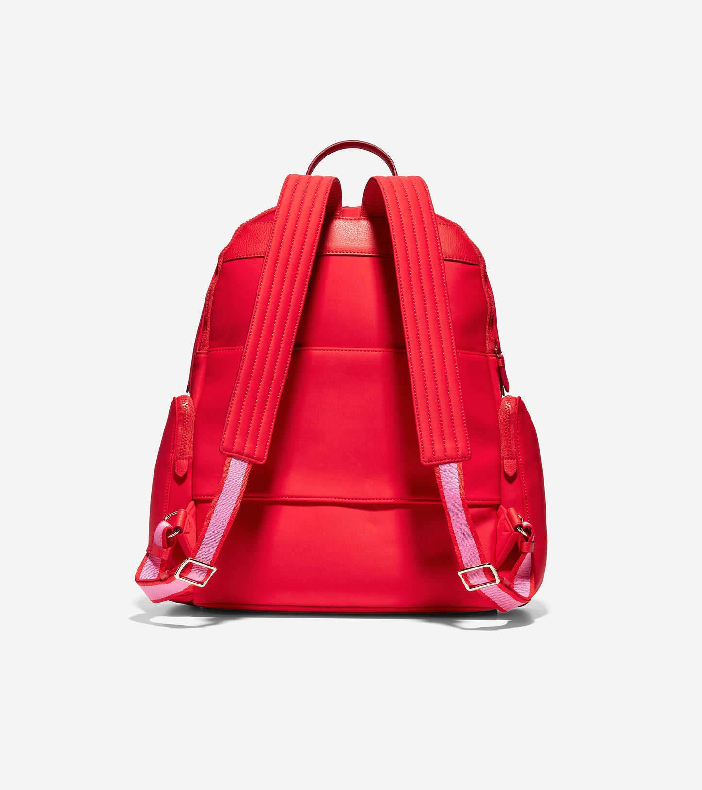 ColeHaan-Grand Ambition Travel Backpack-u04329-Flame Scarlet Neoprene