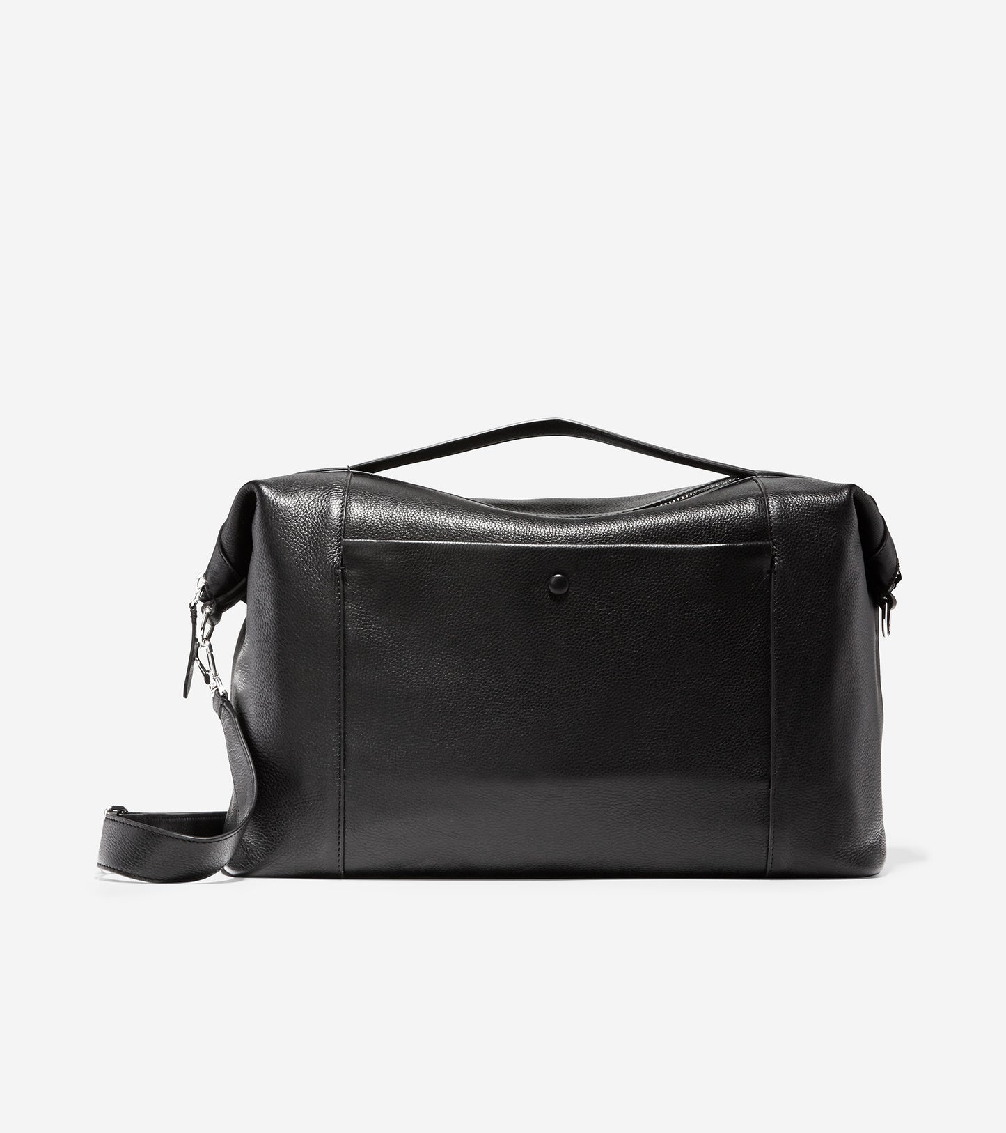 ColeHaan-Grand Ambition Leather Weekender Duffle-u04394-Black