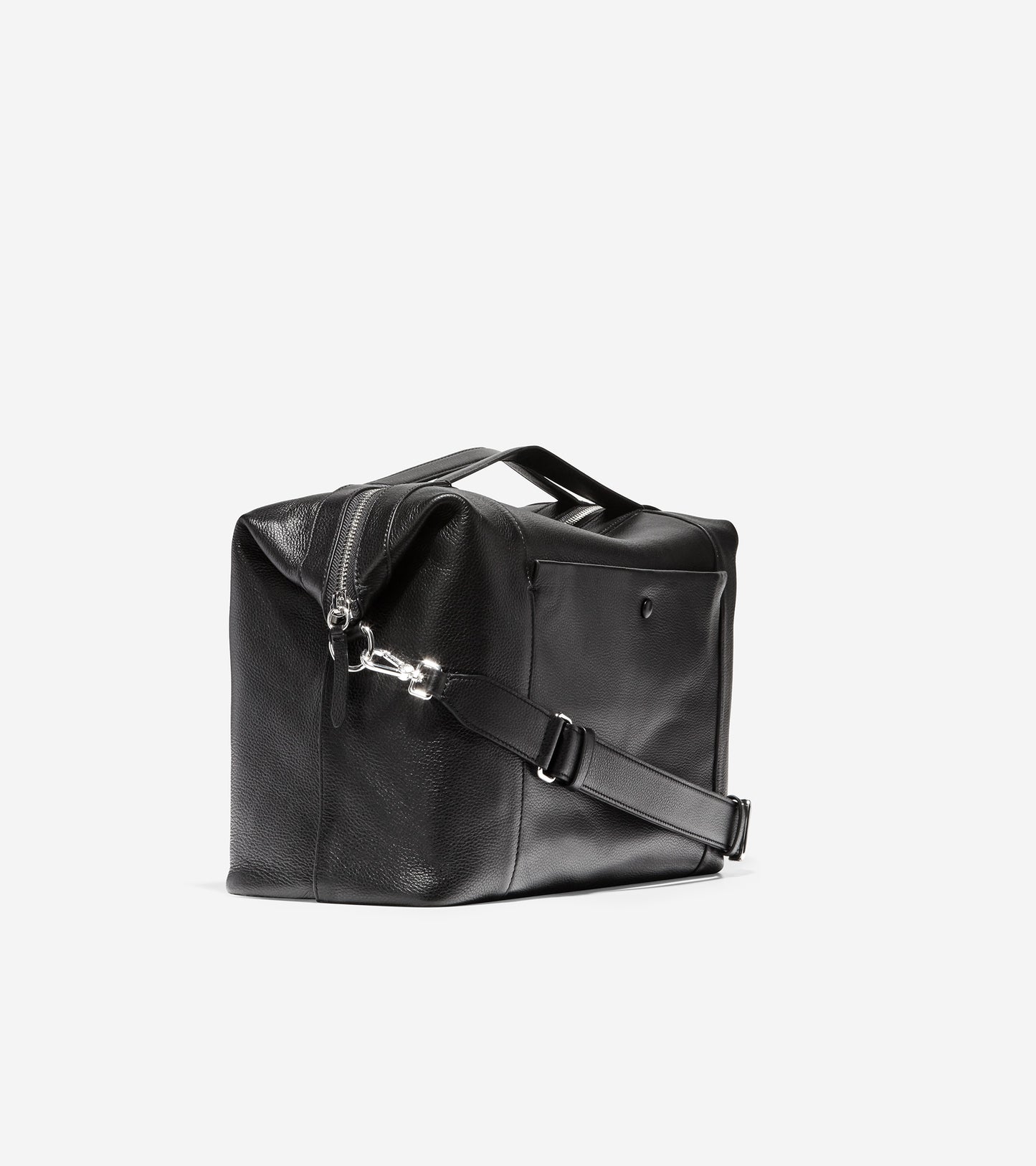 ColeHaan-Grand Ambition Leather Weekender Duffle-u04394-Black