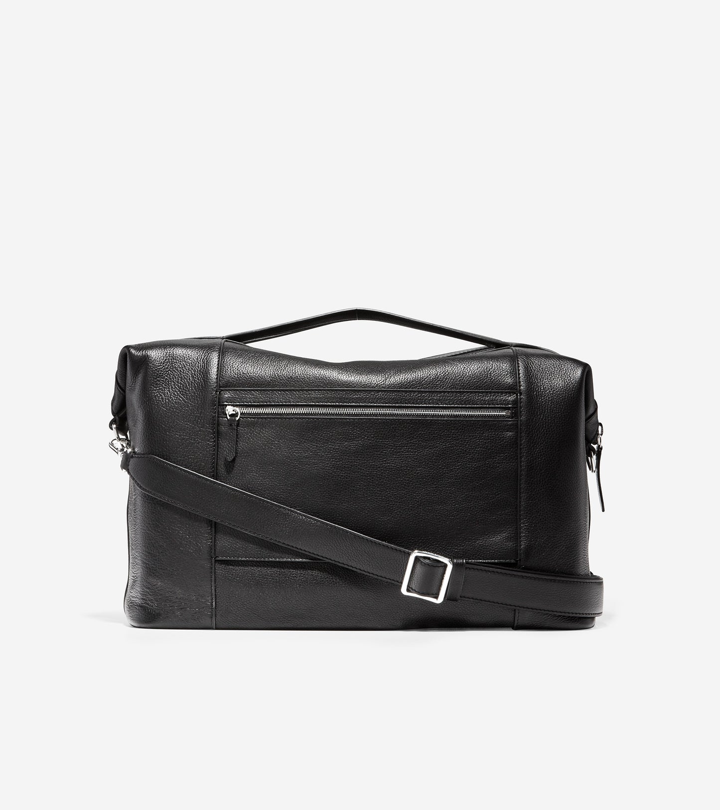 ColeHaan-Grand Ambition Leather Weekender Duffle-u04394-Black