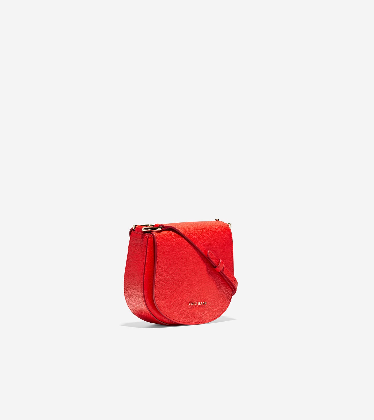 ColeHaan-Leather Crossbody-u04456-Flame Scarlet