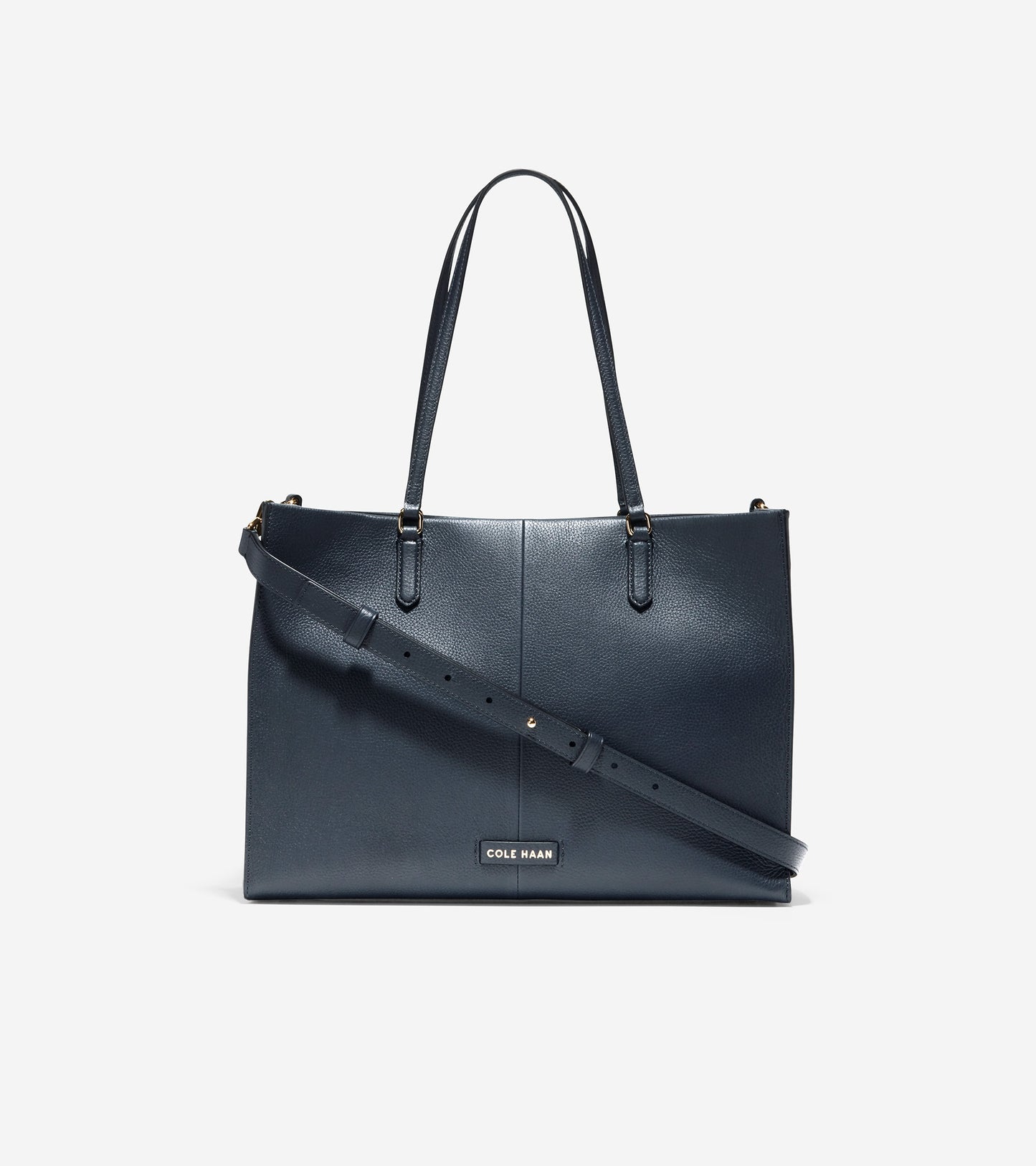 ColeHaan-Three-In-One Tote-u04466-Navy-Caribbean Sea