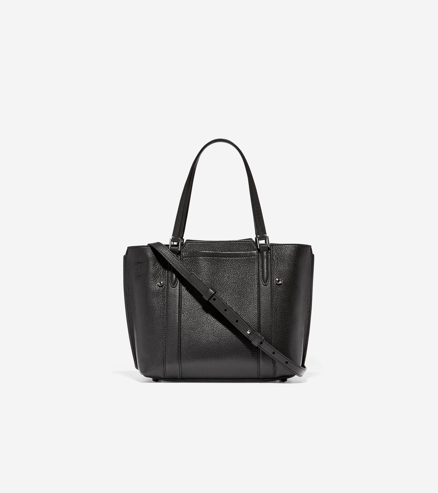 ColeHaan-Small Turnlock Tote-u04691-Black
