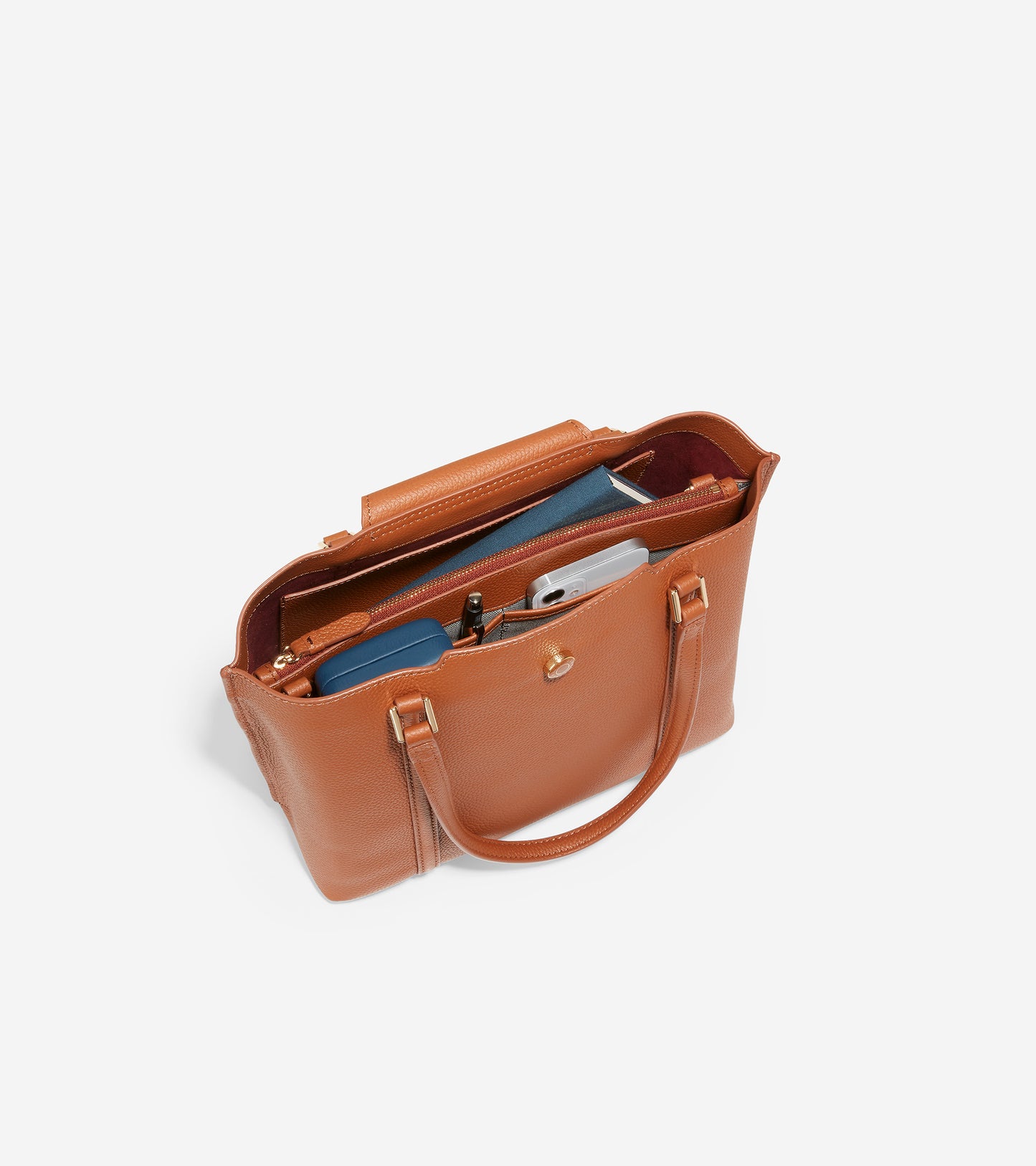 u04757-Small Everyday Tote Bag-British Tan