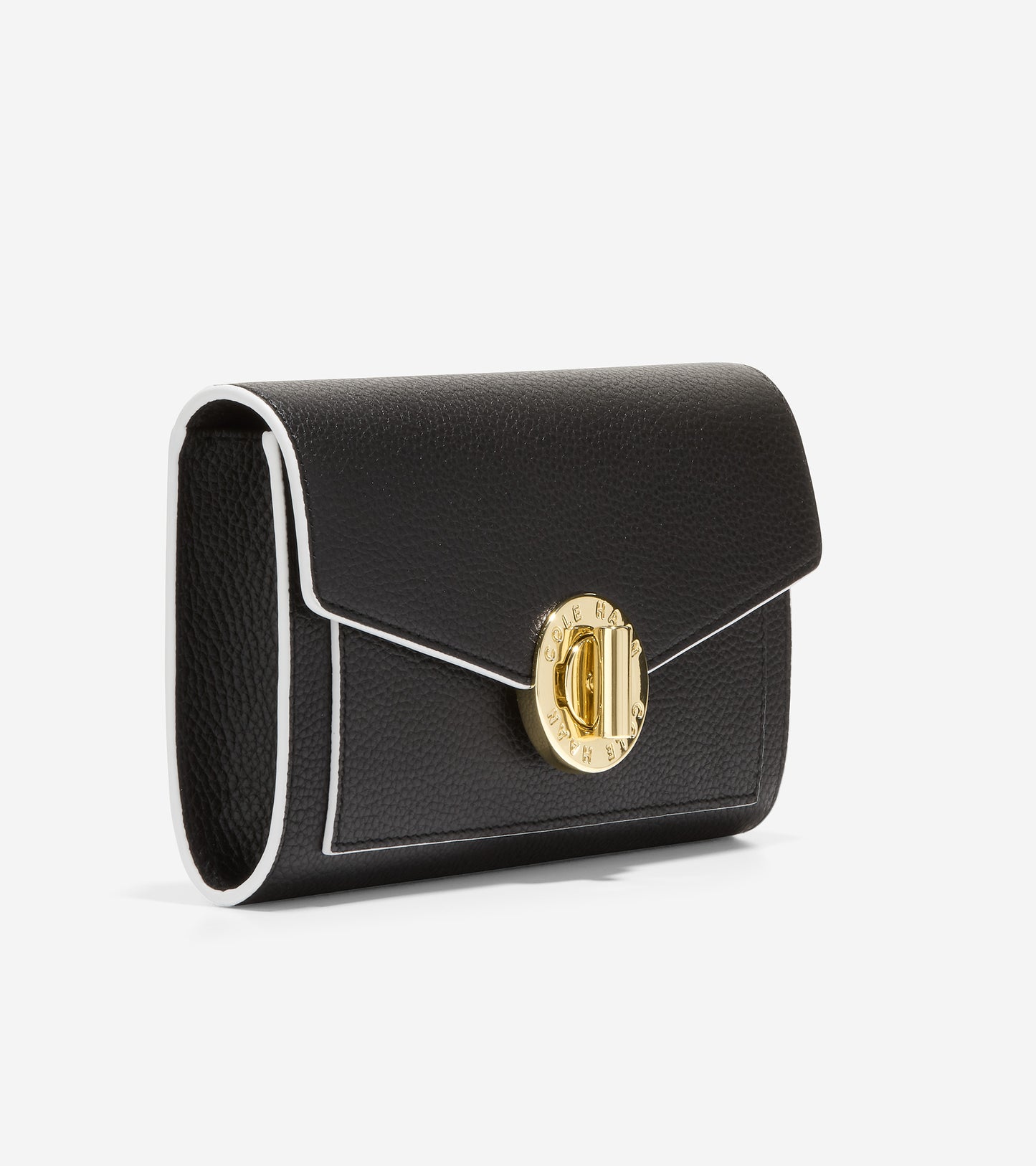 ColeHaan-Turnlock Phone Case with Chain-u05264-Black