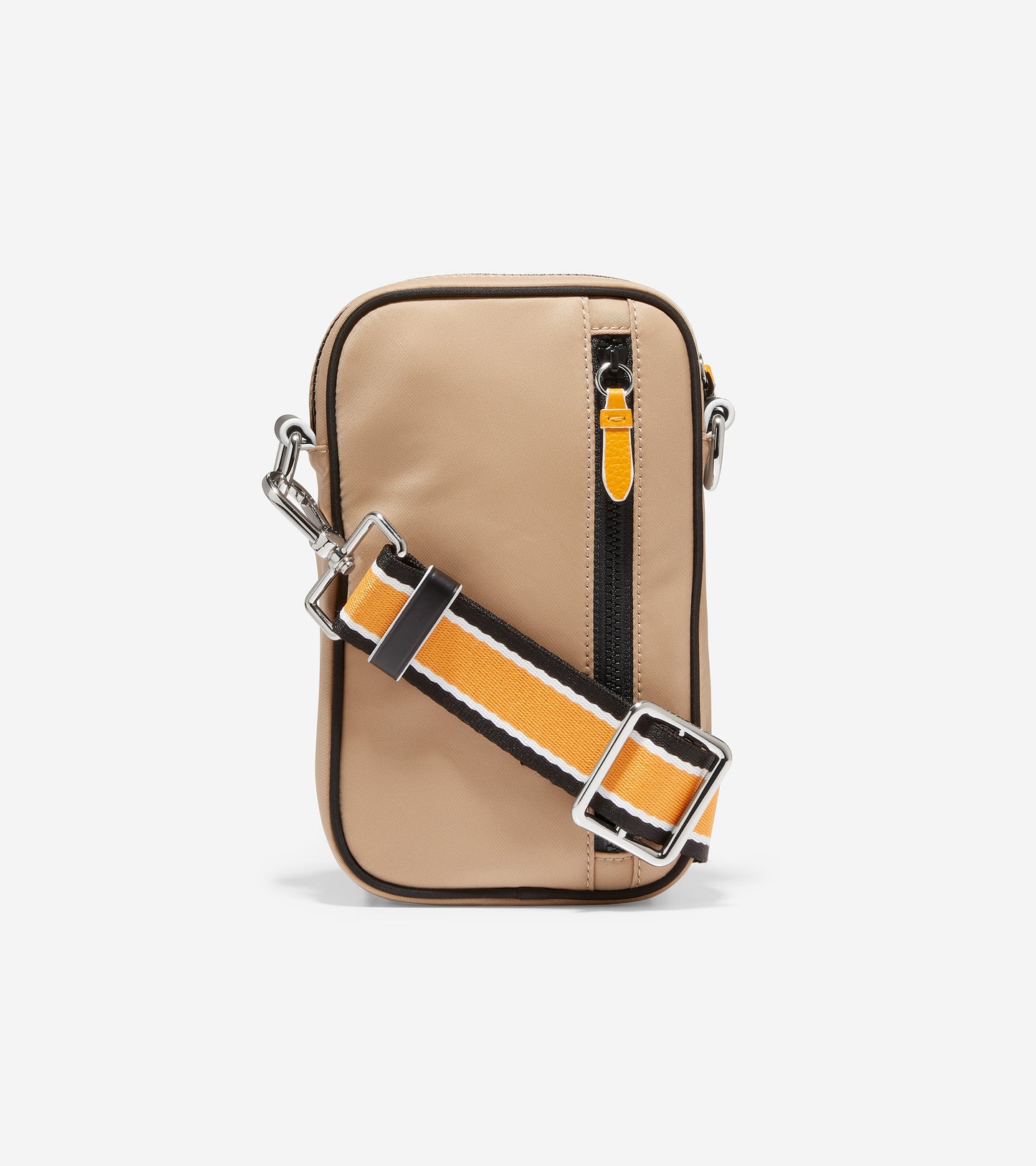 u05595-Nylon Cell Phone Crossbody-Birch Beige