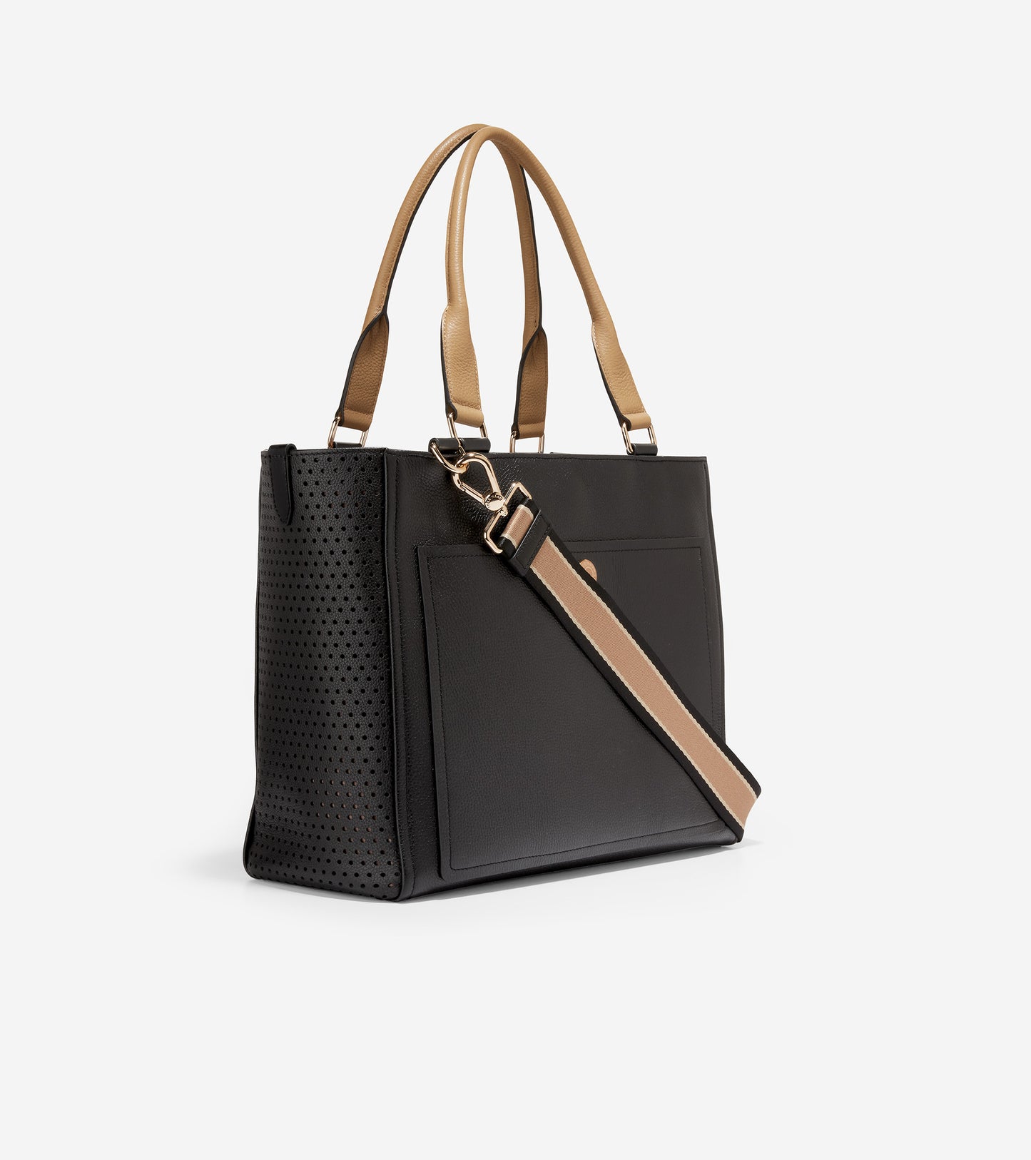 u05620-CH 3-in-1 Tote-Black Perforated