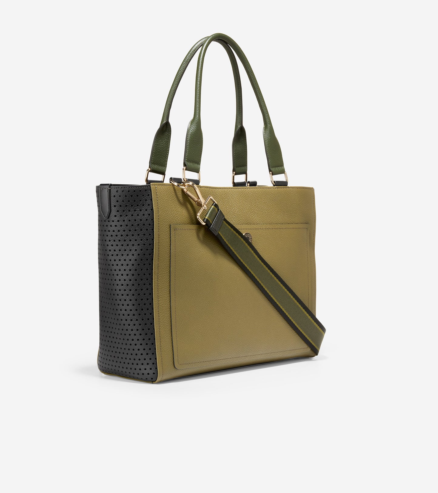 u05622-CH 3-in-1 Tote-Olive Perforated