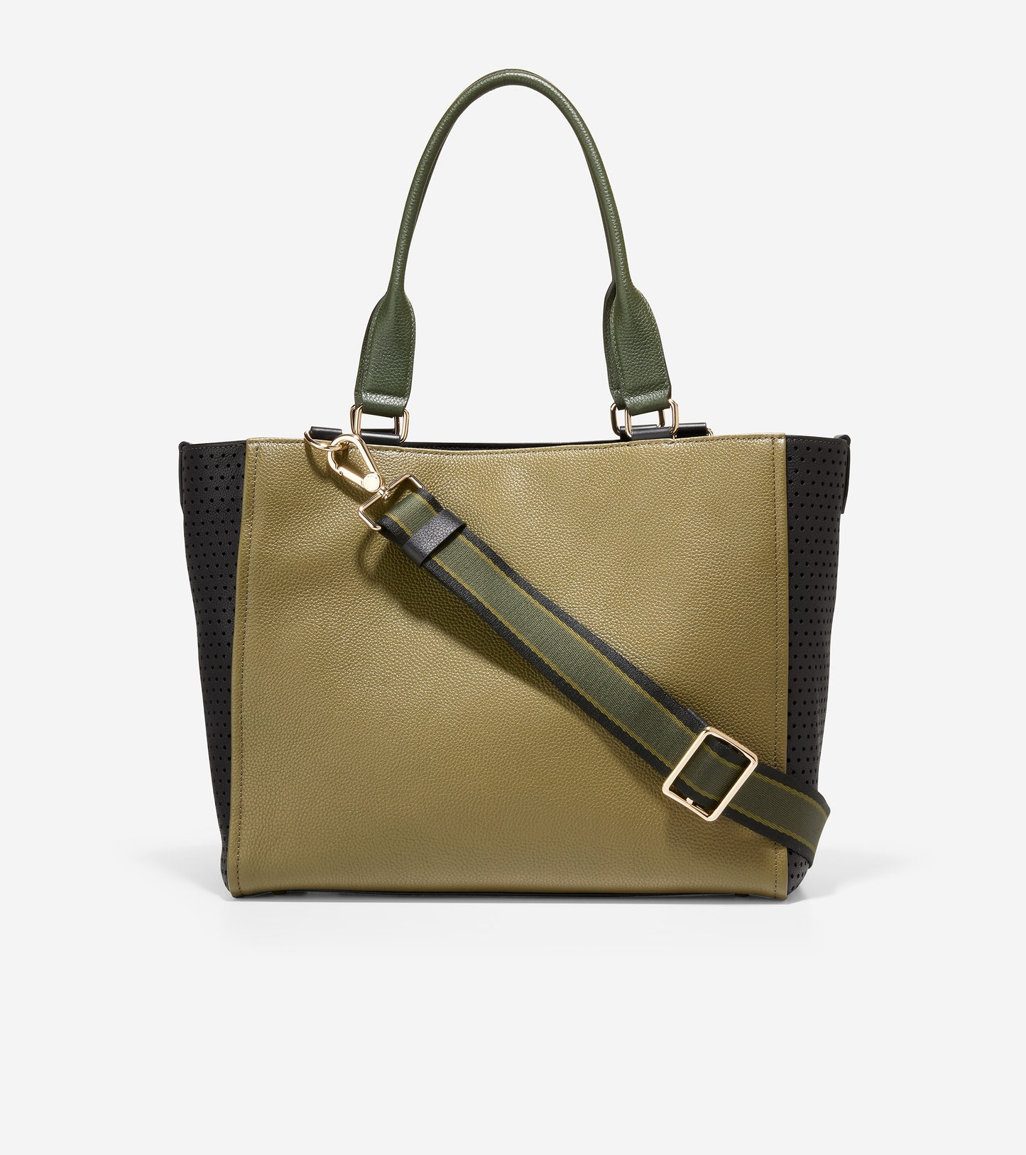 u05622-CH 3-in-1 Tote-Olive Perforated