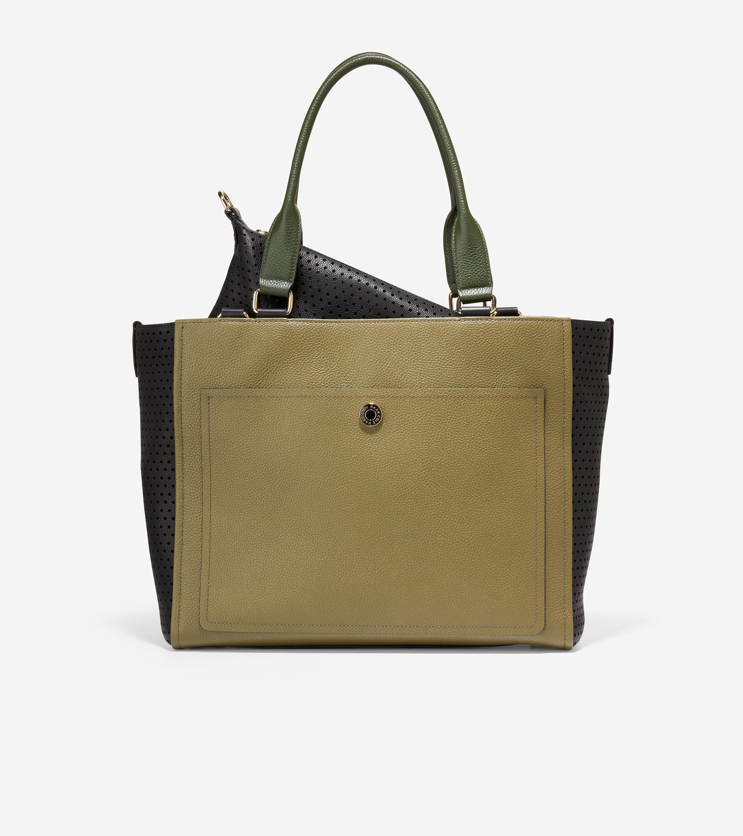 u05622-CH 3-in-1 Tote-Olive Perforated