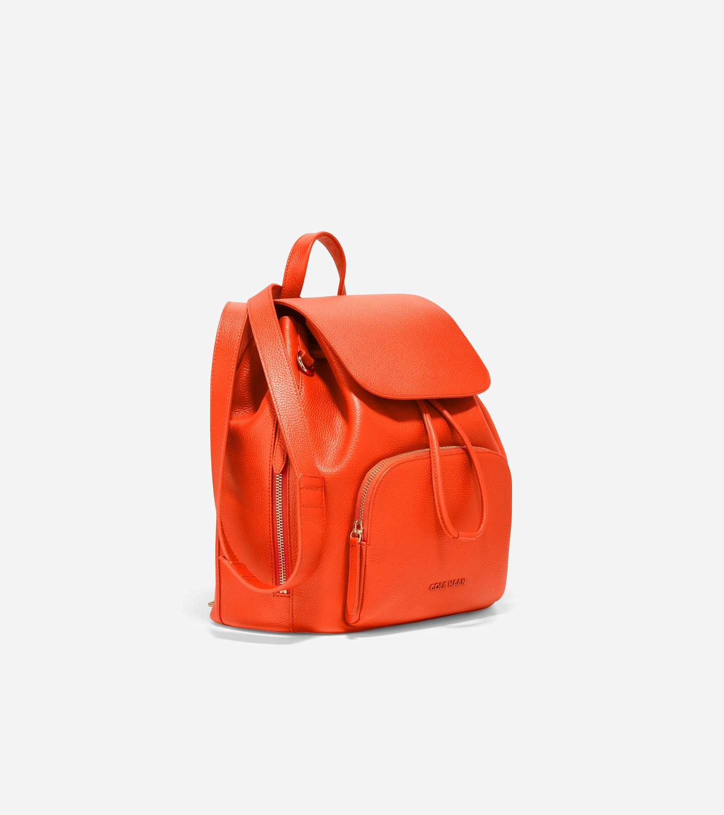 u05662-Classic Flap Backpack-Blood Orange