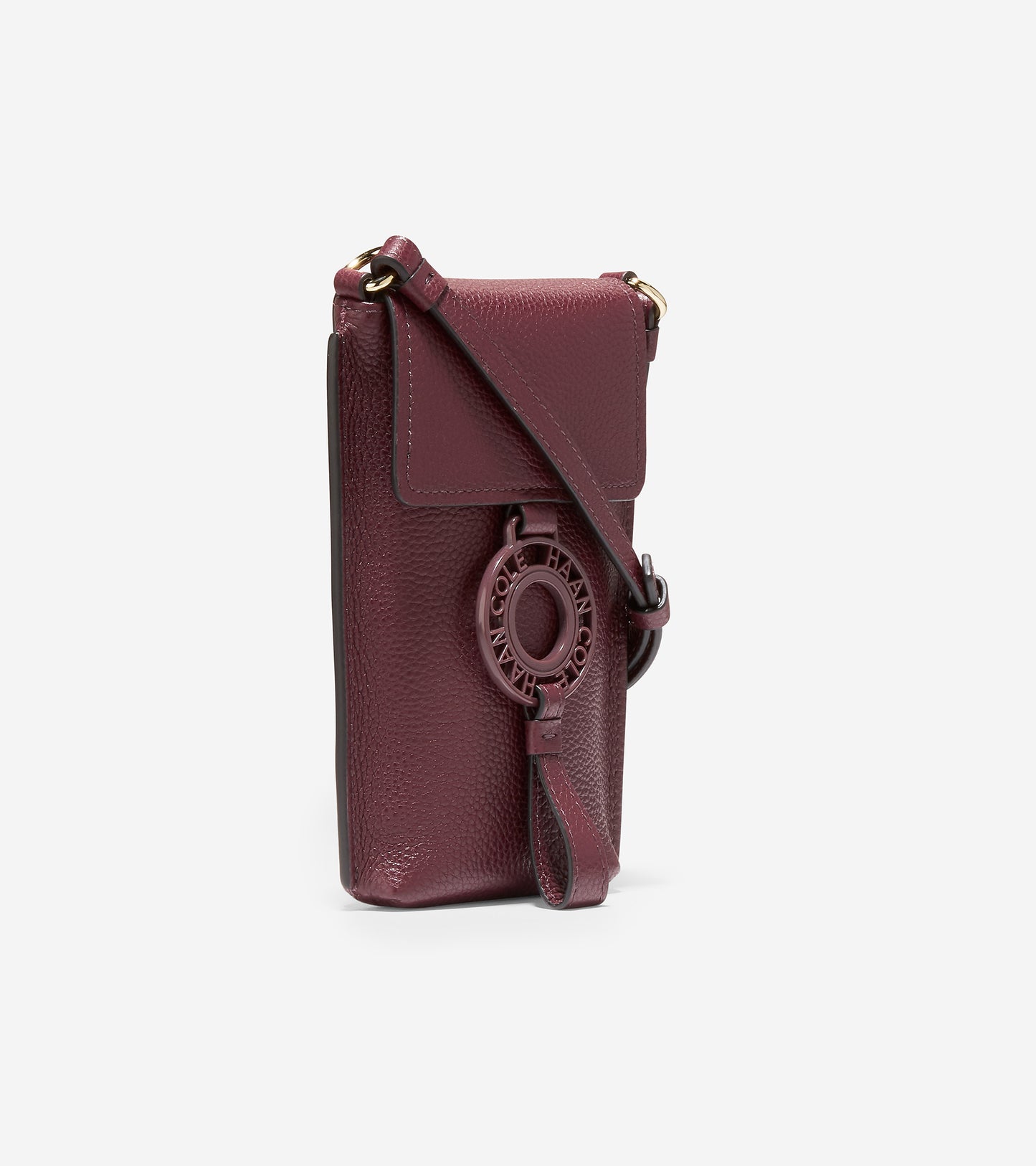 u05670-Grand Ambition Cell Phone Crossbody-Black Garnet
