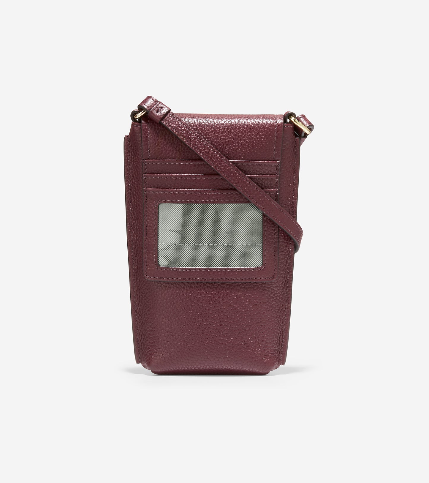 u05670-Grand Ambition Cell Phone Crossbody-Black Garnet
