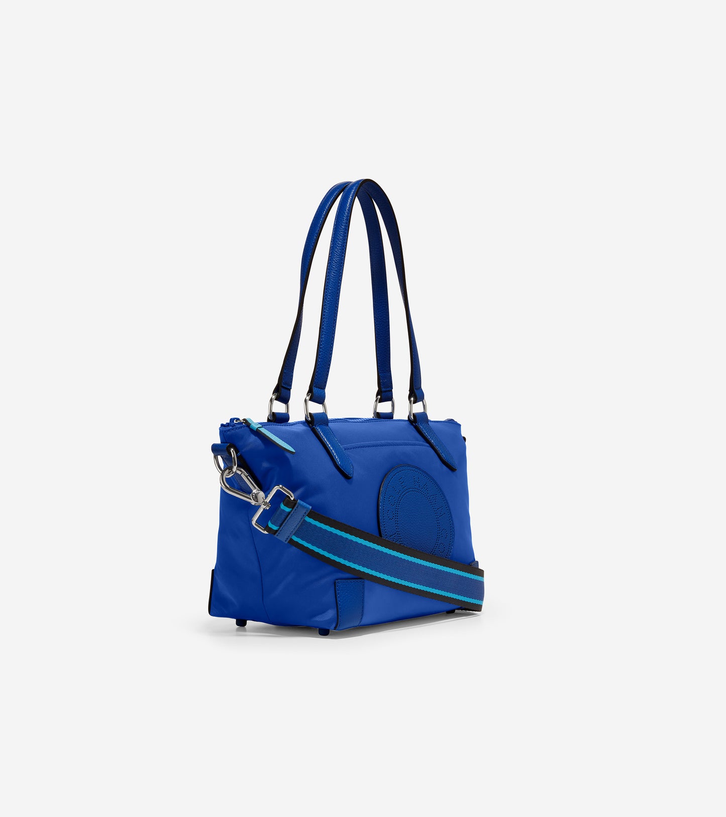 U05741-Small Sport Soft Zip Top Tote-Pacific Blue