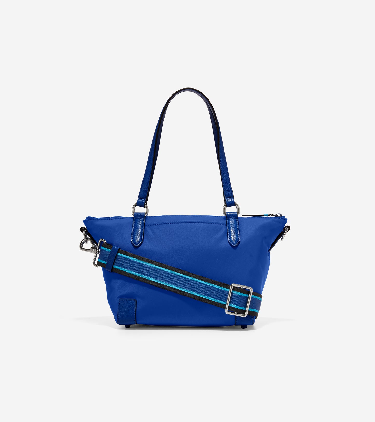 U05741-Small Sport Soft Zip Top Tote-Pacific Blue