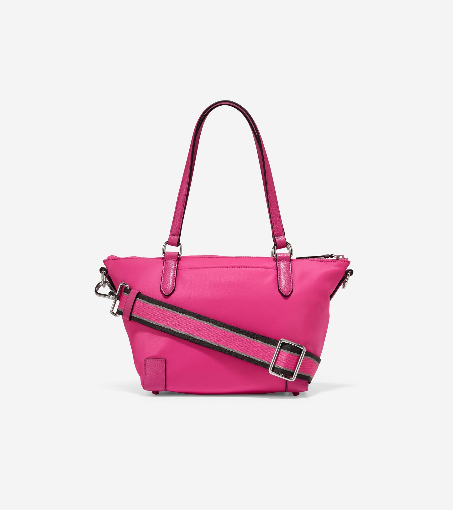 U05742-Small Sport Soft Zip Top Tote-Fuchsia Purple