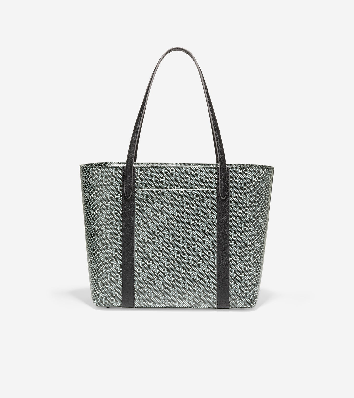 ColeHaan-Coated Canvas Small Tote-u05814-Black