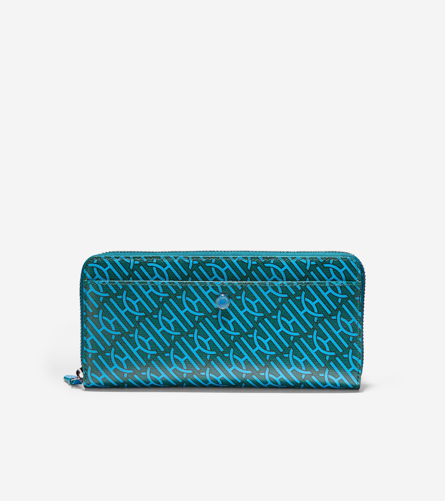 ColeHaan-Canvas Zip Continental Wallet-u05836-Deep Lake