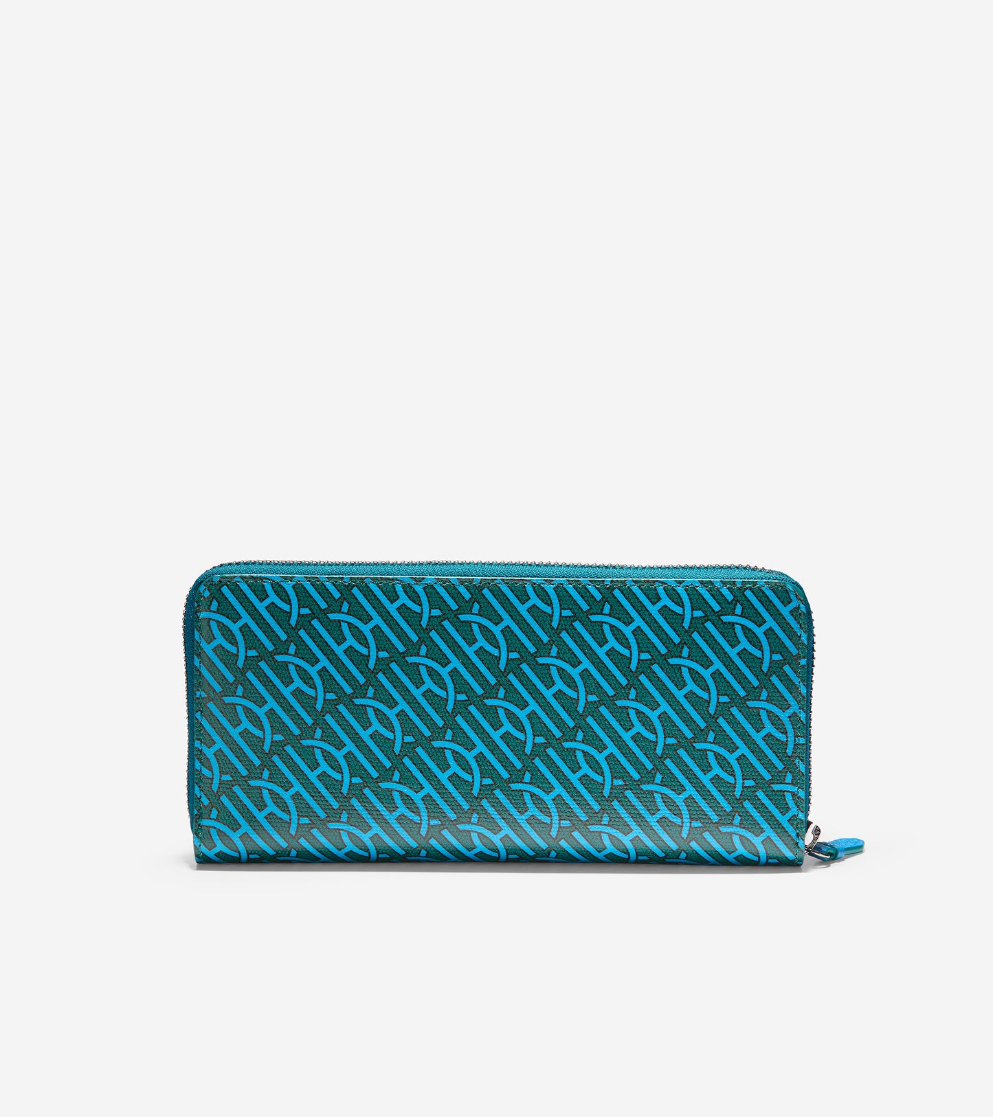 ColeHaan-Canvas Zip Continental Wallet-u05836-Deep Lake