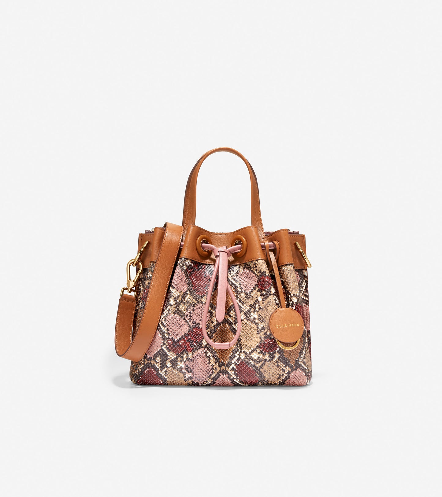 u05923-Grand Ambition Small Bucket Bag-Phoebe Snake Print