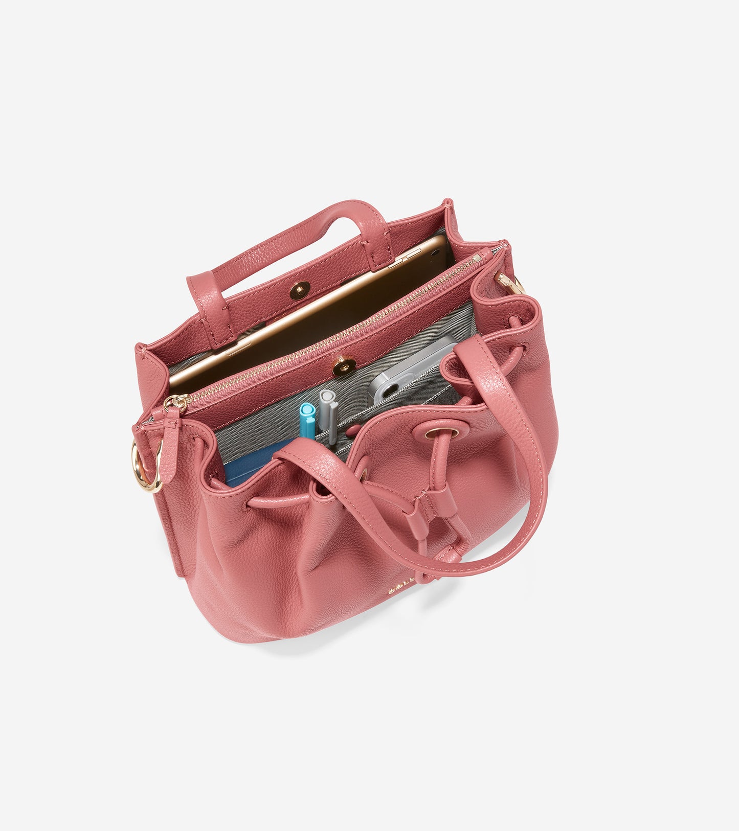 u05975-Grand Ambition Small Bucket Bag-New Rose