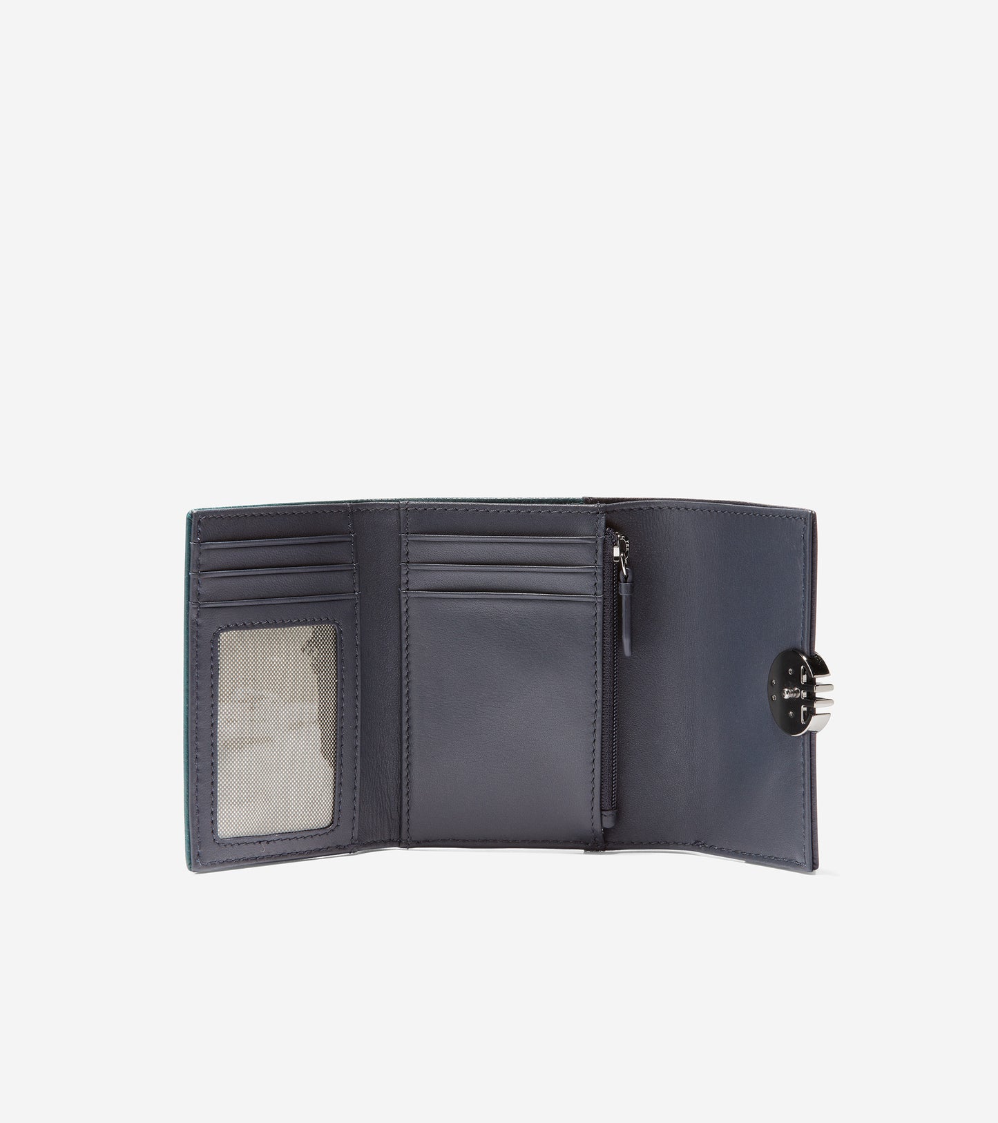 u06065-Small Tri-Fold Wallet-Kombu Colorblock