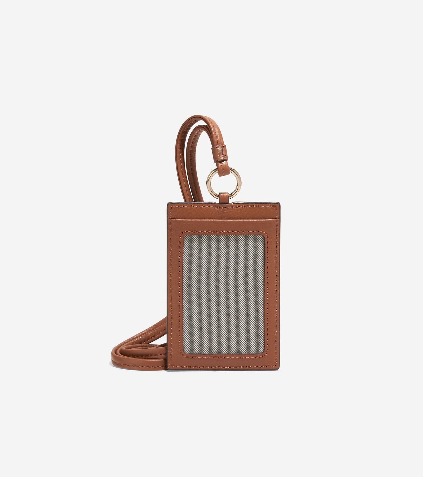 u06133-Corded ID Holder-British Tan