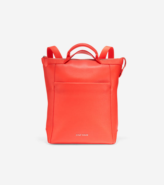 u06146-Grand Ambition Small Convertible Backpack-Cherry Tomato