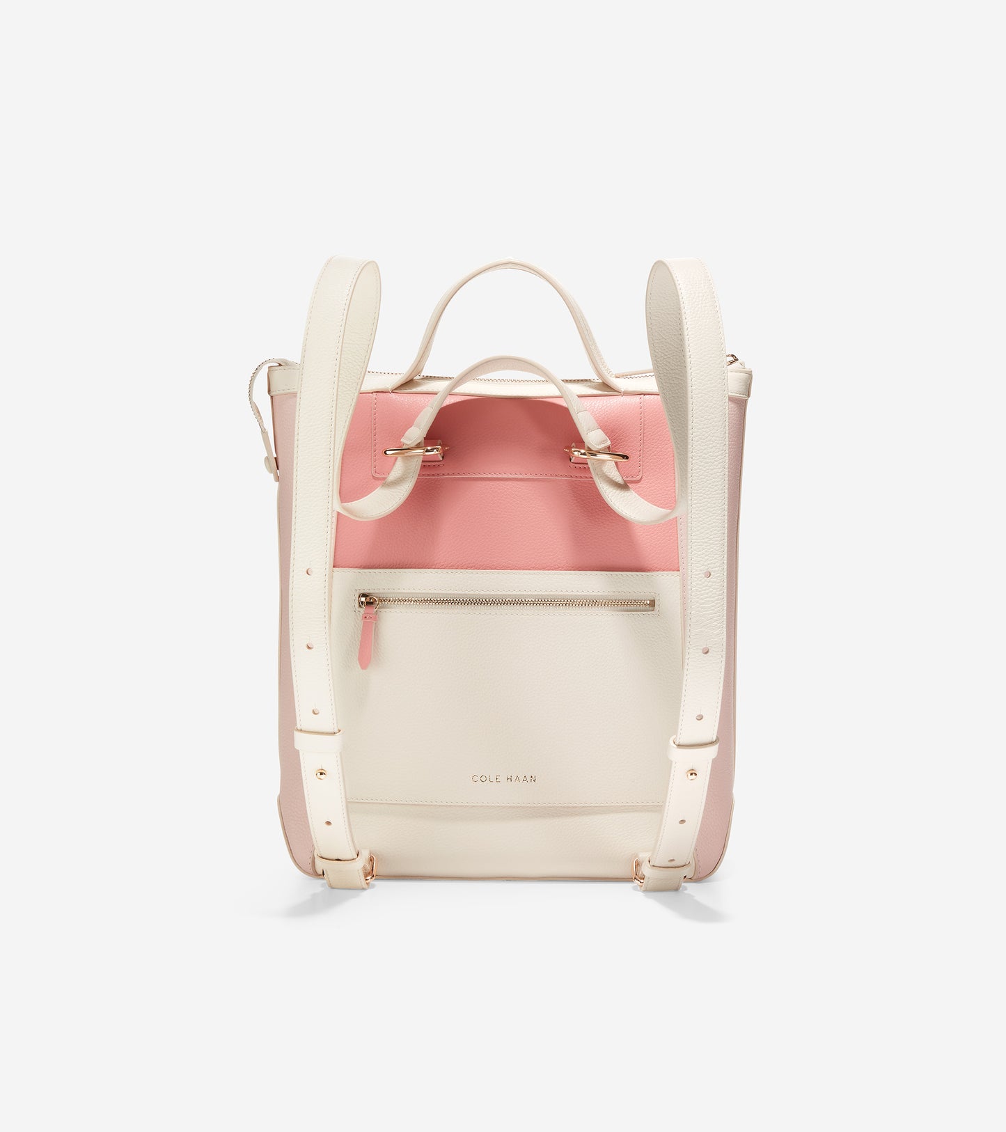u06150-Grand Ambition Small Convertible Backpack-Birch-Rosette Colorblock