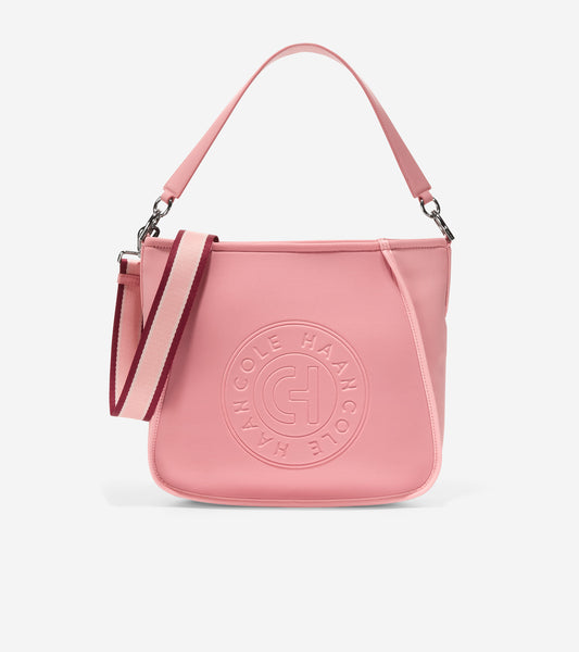 u06162-Neoprene Midsize Crossbody-Rosette