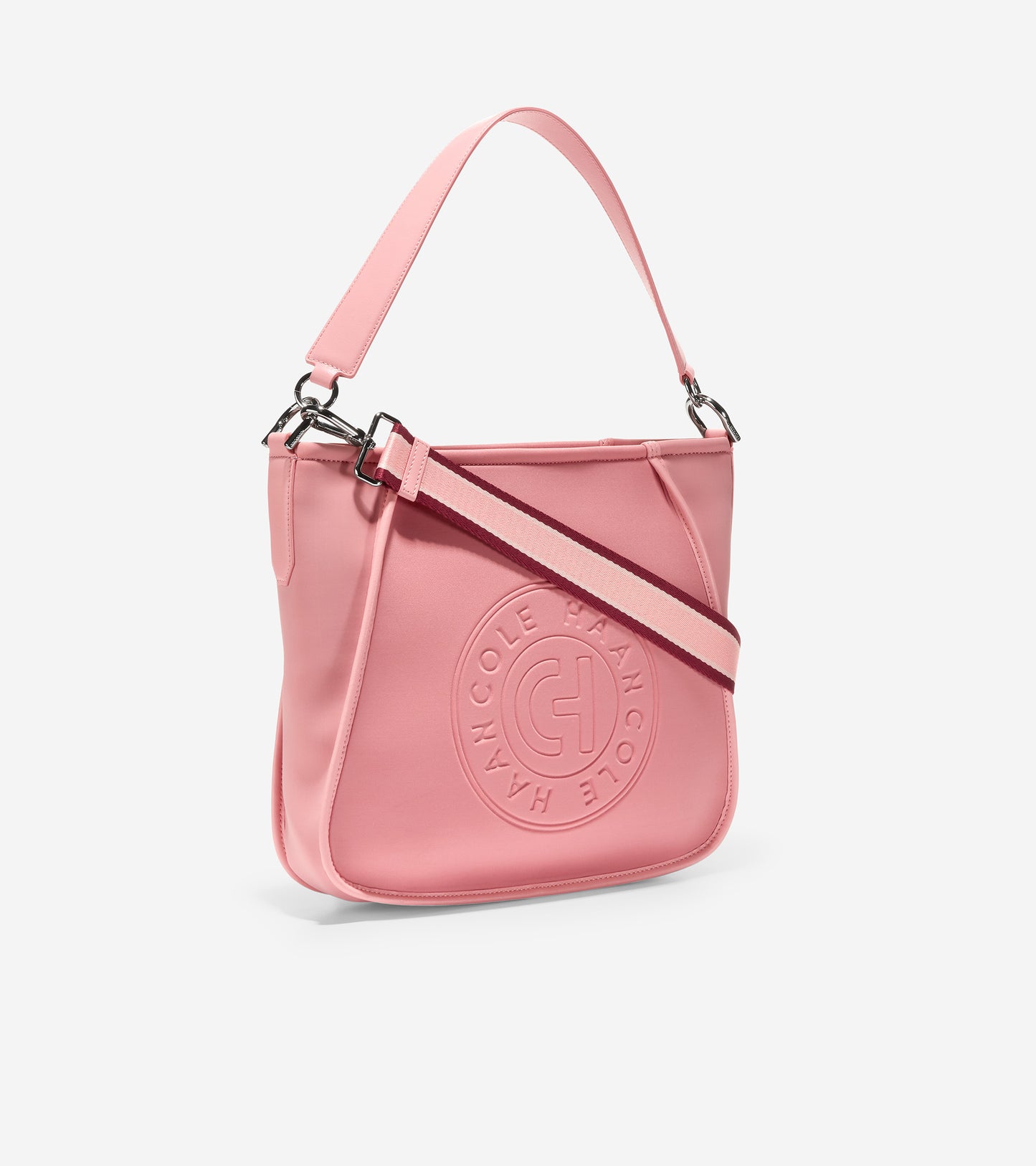 u06162-Neoprene Midsize Crossbody-Rosette