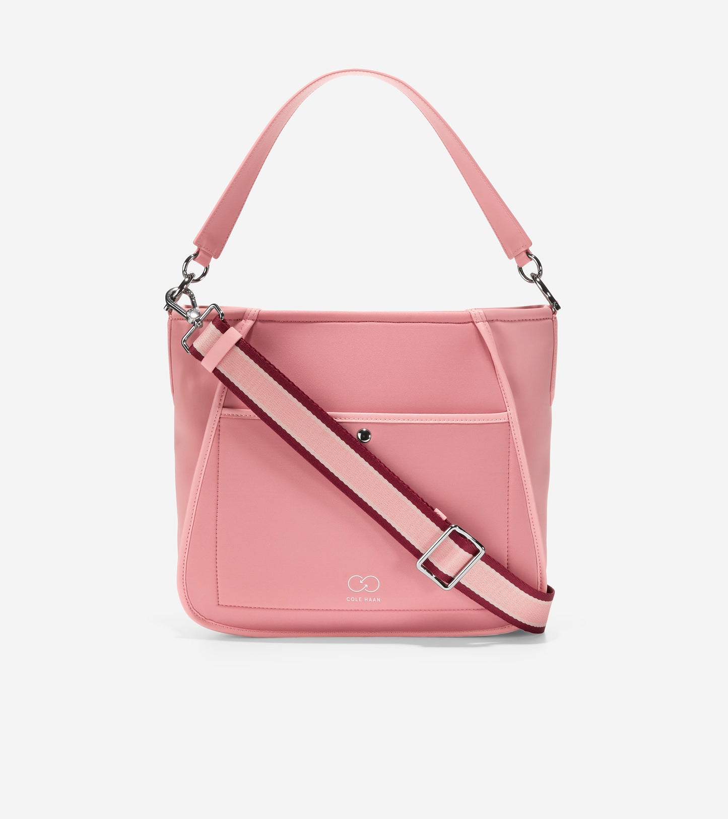 u06162-Neoprene Midsize Crossbody-Rosette