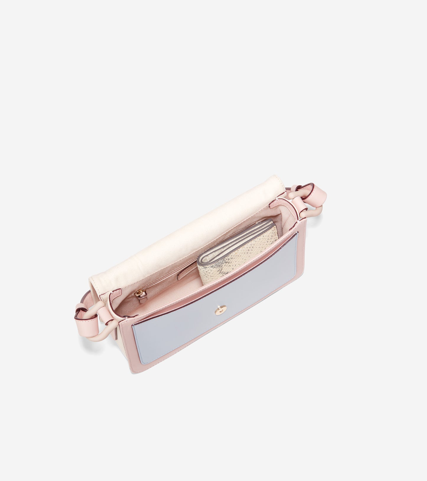 u06186-Mini Shoulder Bag-Pastel Colorblock