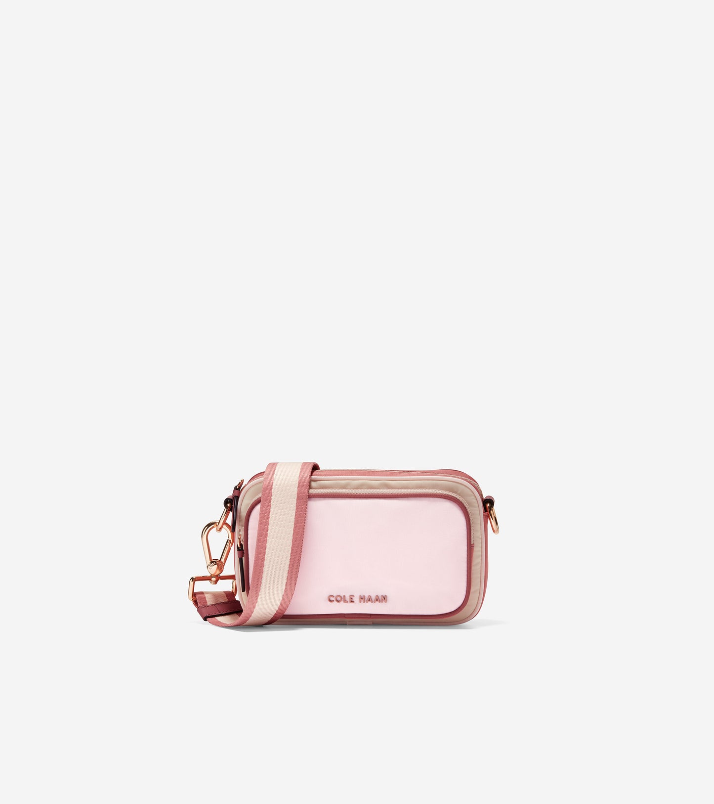 u06216-Mini Travel Convertible Crossbody-Rosette-Birch Colorblock