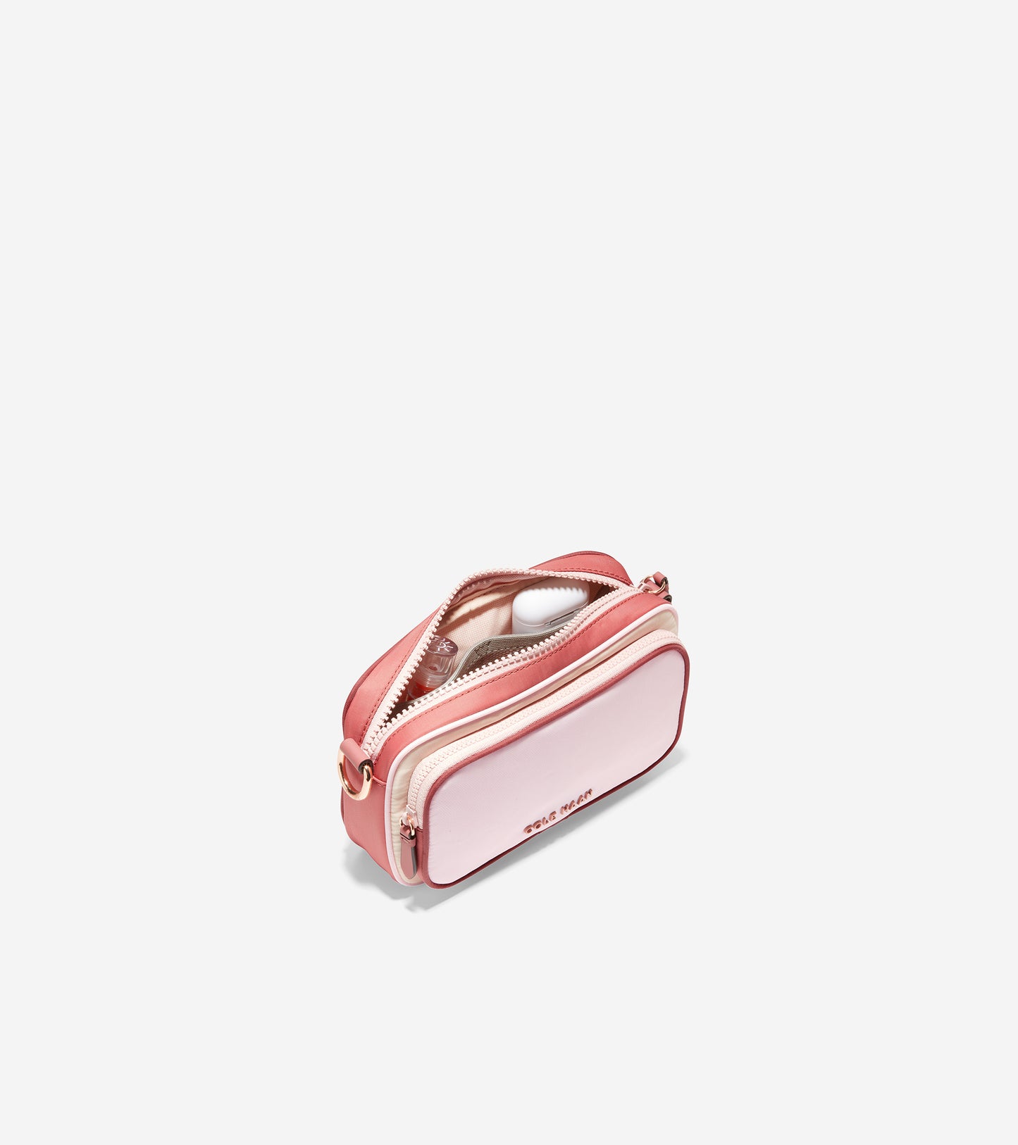 u06216-Mini Travel Convertible Crossbody-Rosette-Birch Colorblock
