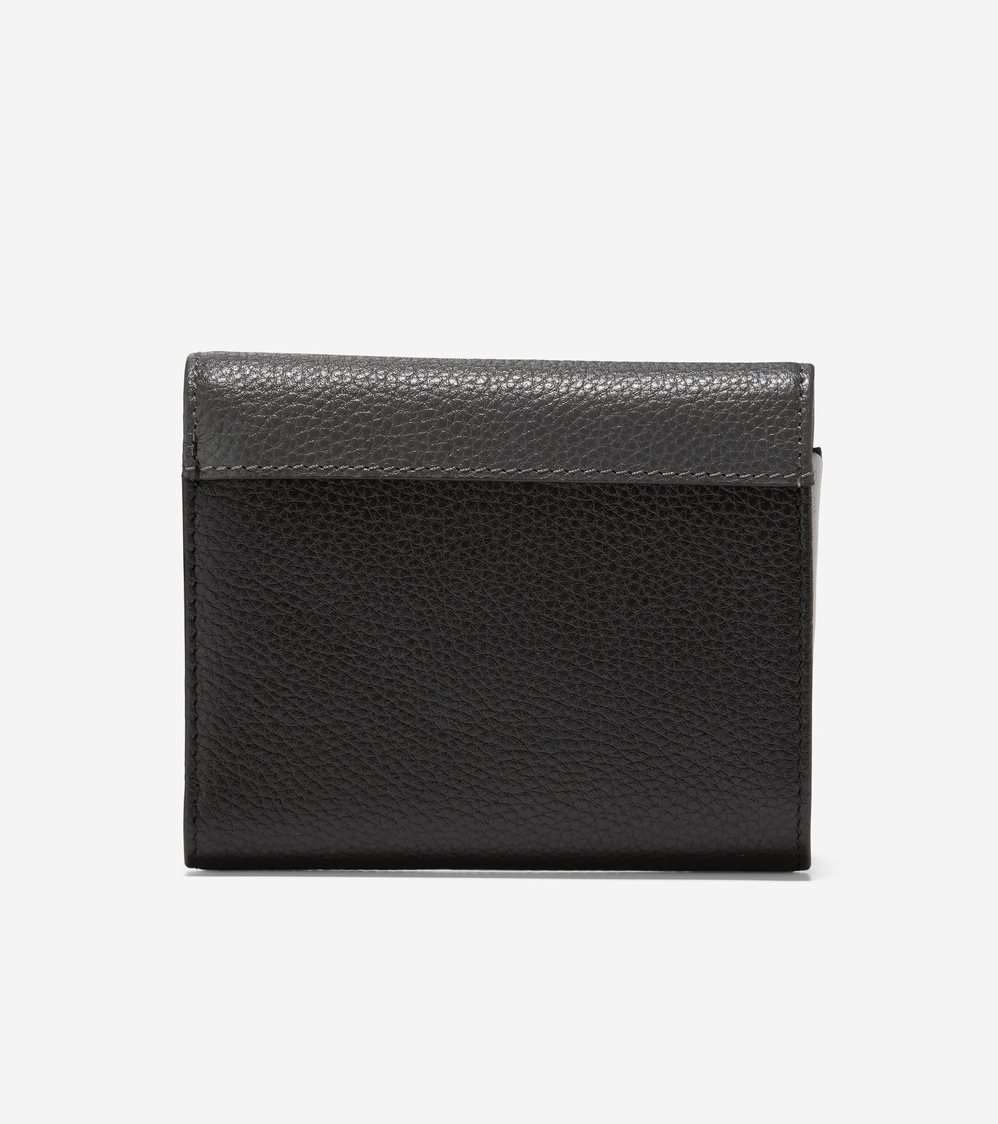 u06258-Small Tri-Fold Wallet-Black-Grey