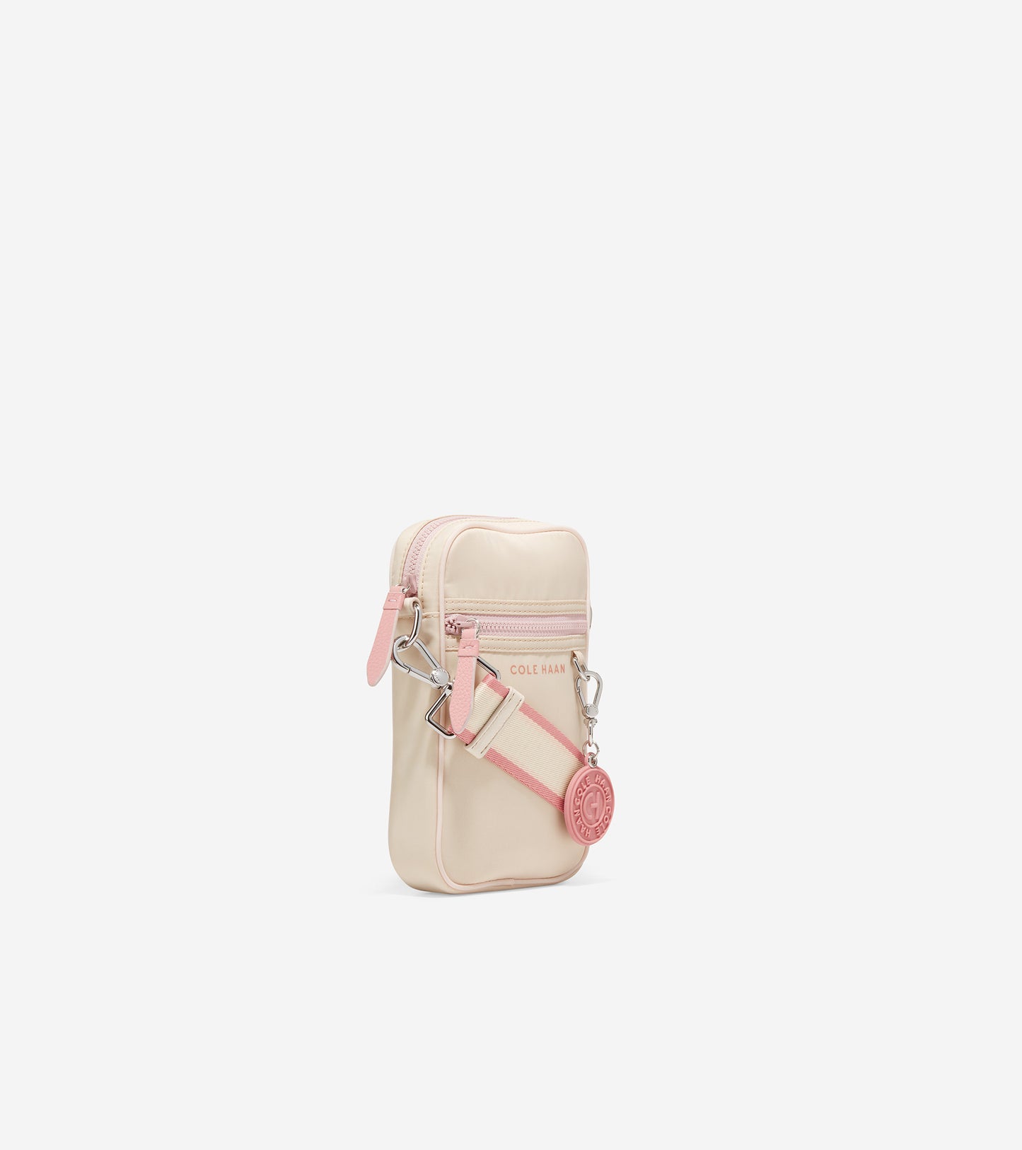 u06262-Nylon Cellphone Crossbody-Birch