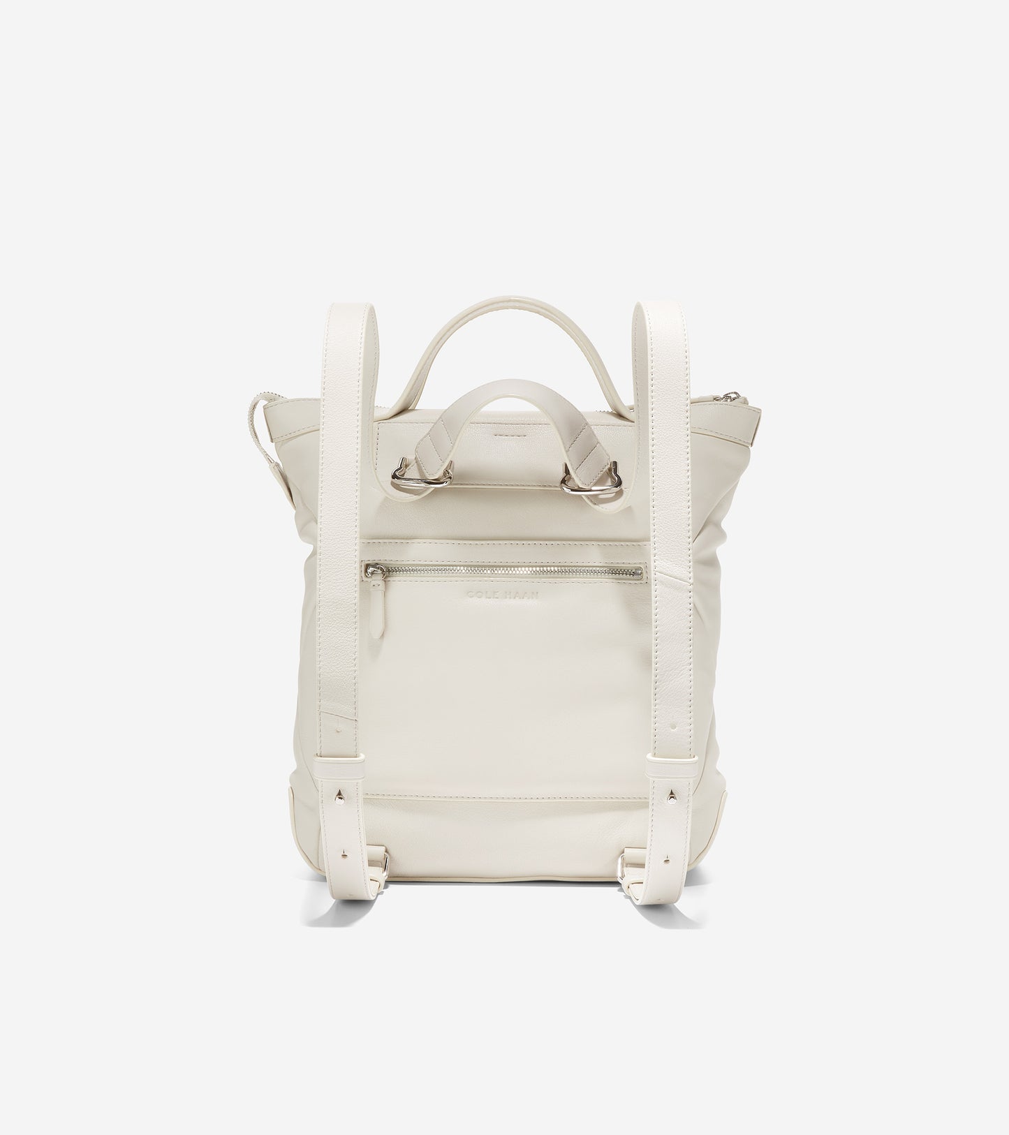 U06271-Grand Ambition Small Convertible Puff Backpack-Silver Birch