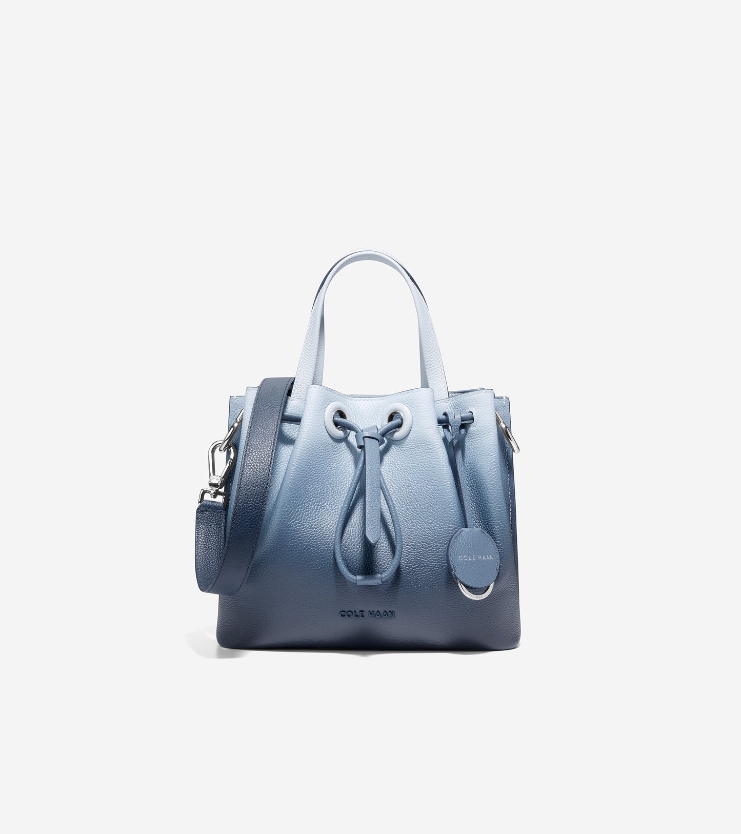 u06298-Grand Ambition Small Bucket Bag-China Blue Ombre