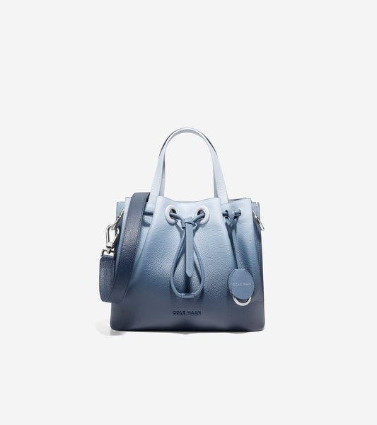 u06298-Grand Ambition Small Bucket Bag-China Blue Ombre