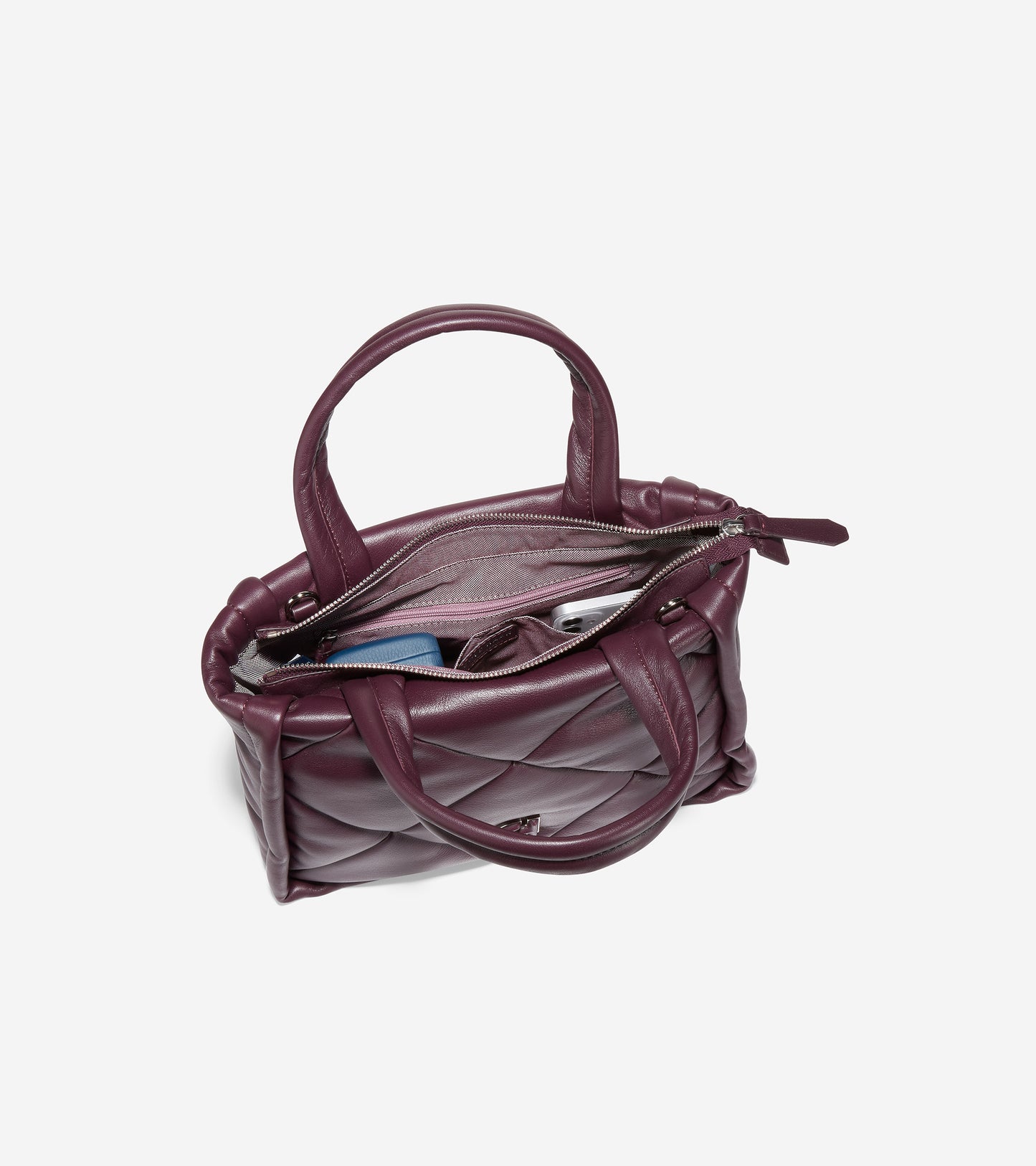 U06348-Quilted Tote Bag-Winetasting