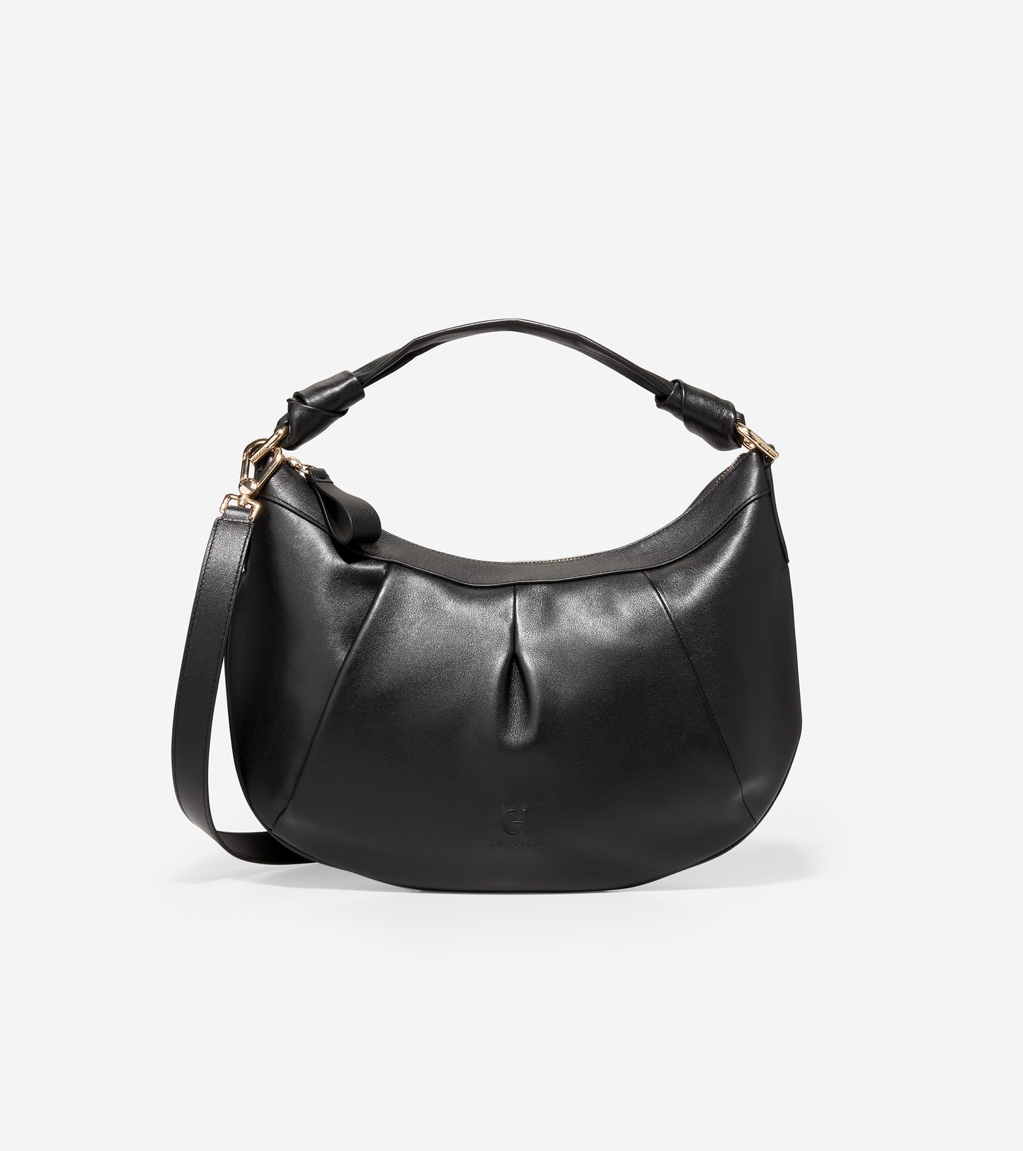 U06353-Aponte Slouch Hobo Bag-Black