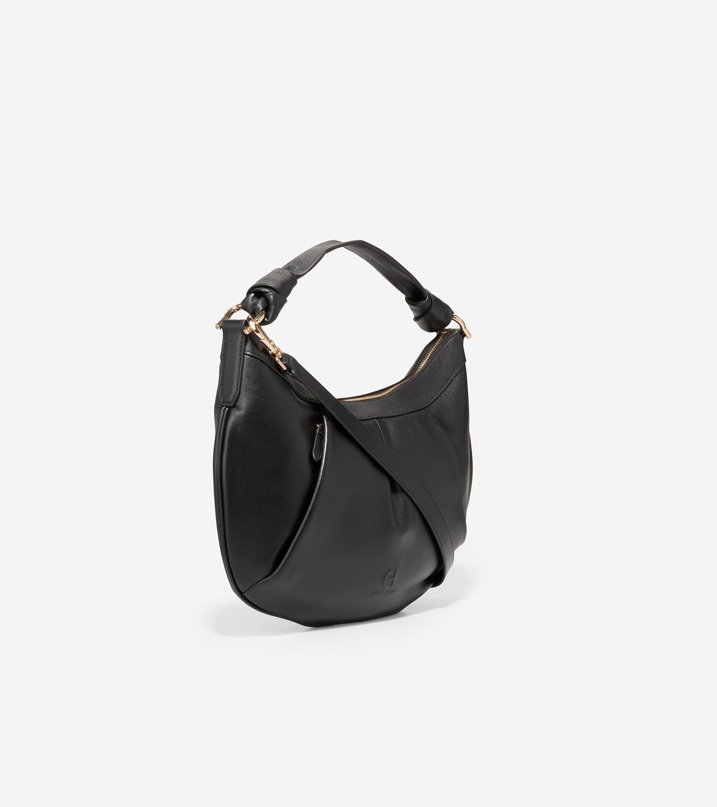 U06353-Aponte Slouch Hobo Bag-Black