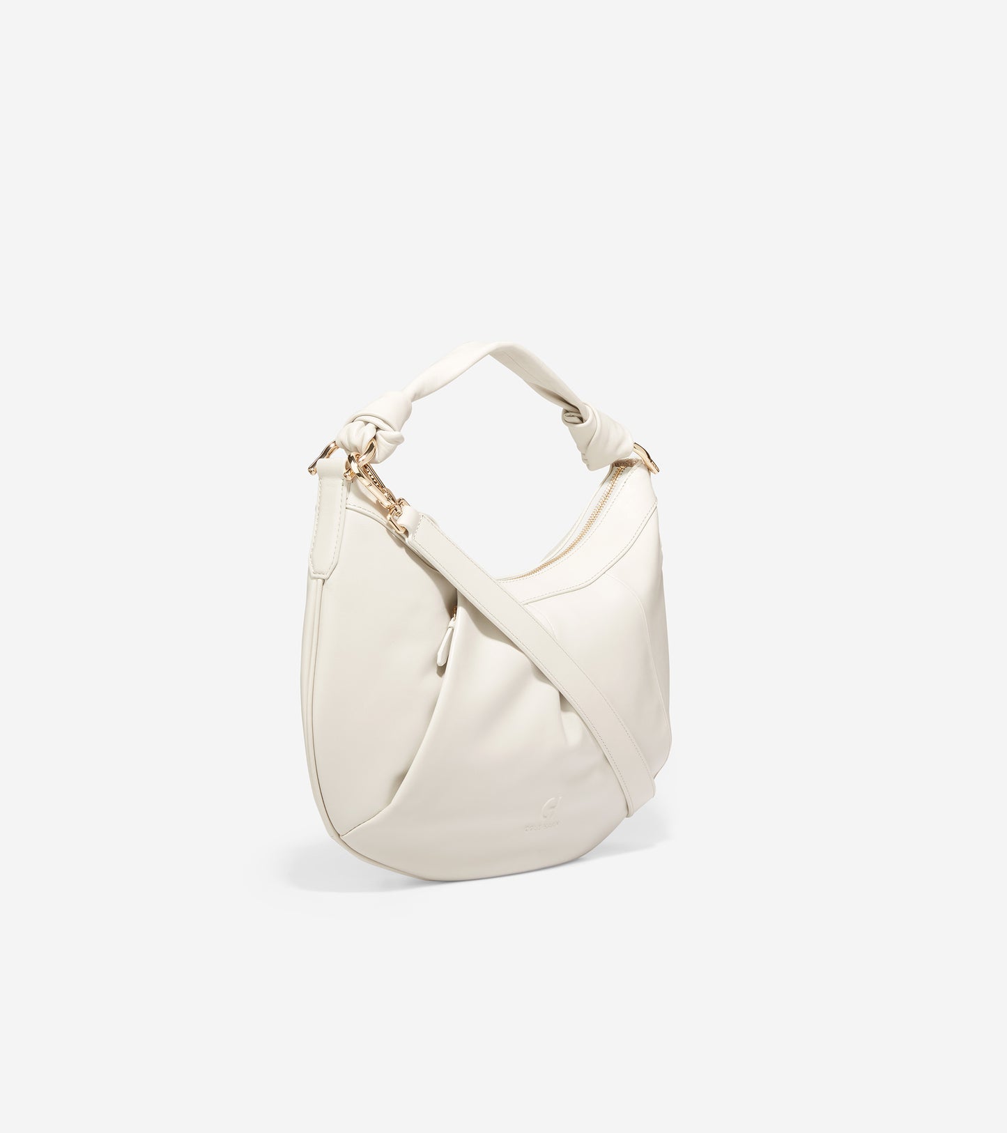 U06356-Aponte Slouch Hobo Bag-Silver Birch