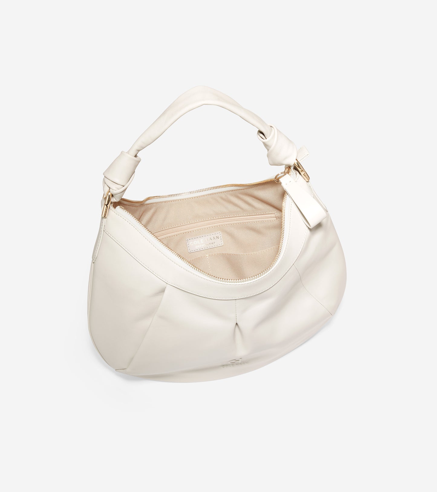 U06356-Aponte Slouch Hobo Bag-Silver Birch