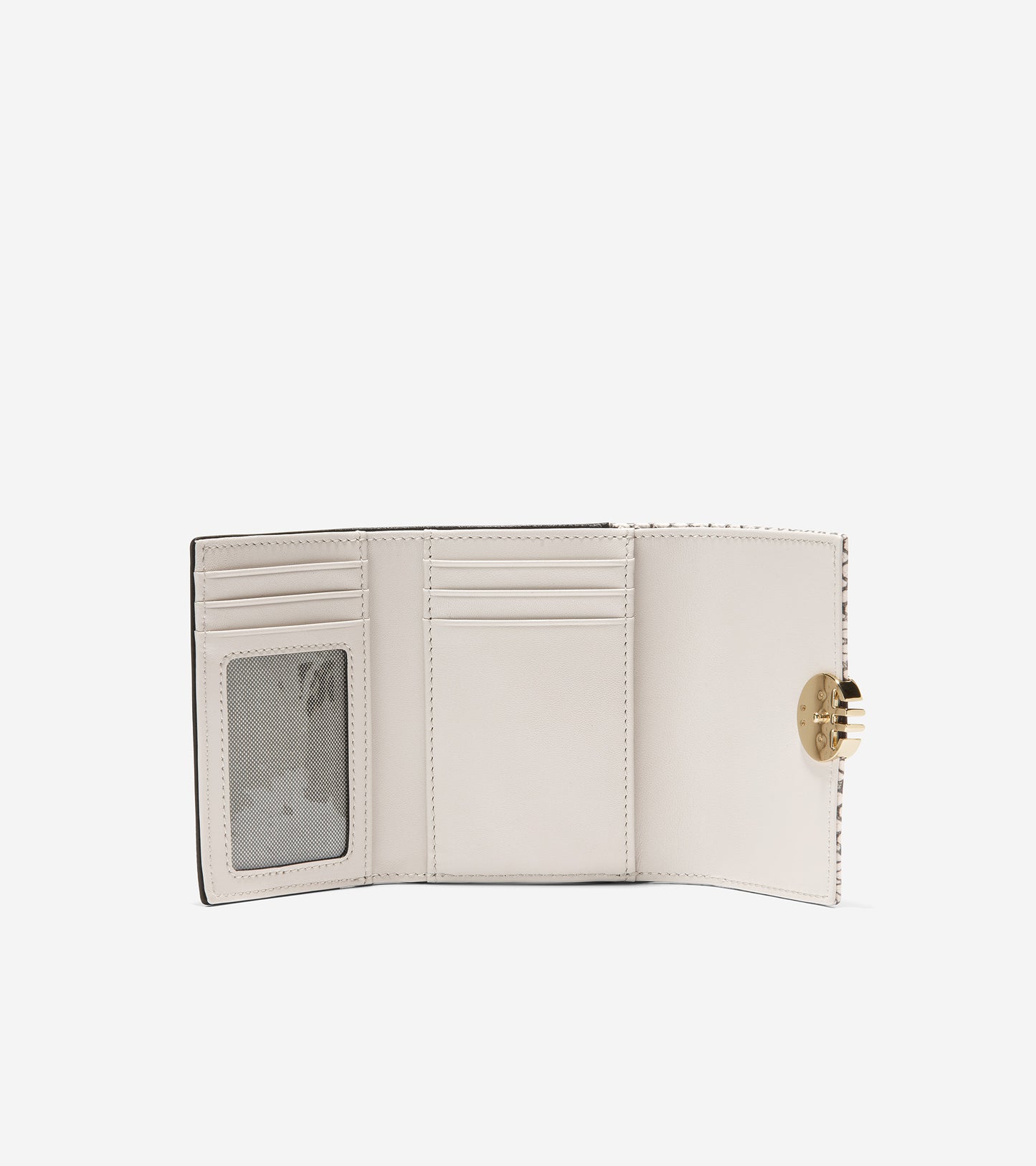 U06393-Inwood Trifold Wallet-Snake Print-Black-Birch