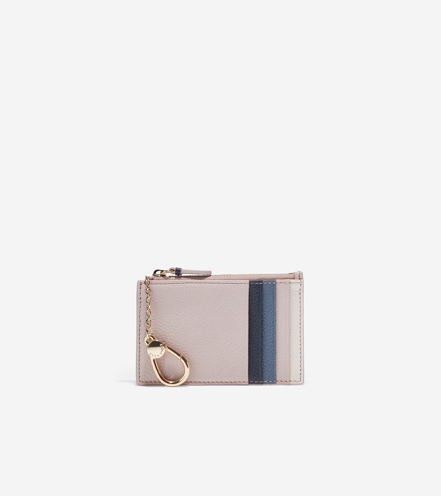 u06419-GRANDSERIES Card Case with Zip-Lilac Marble