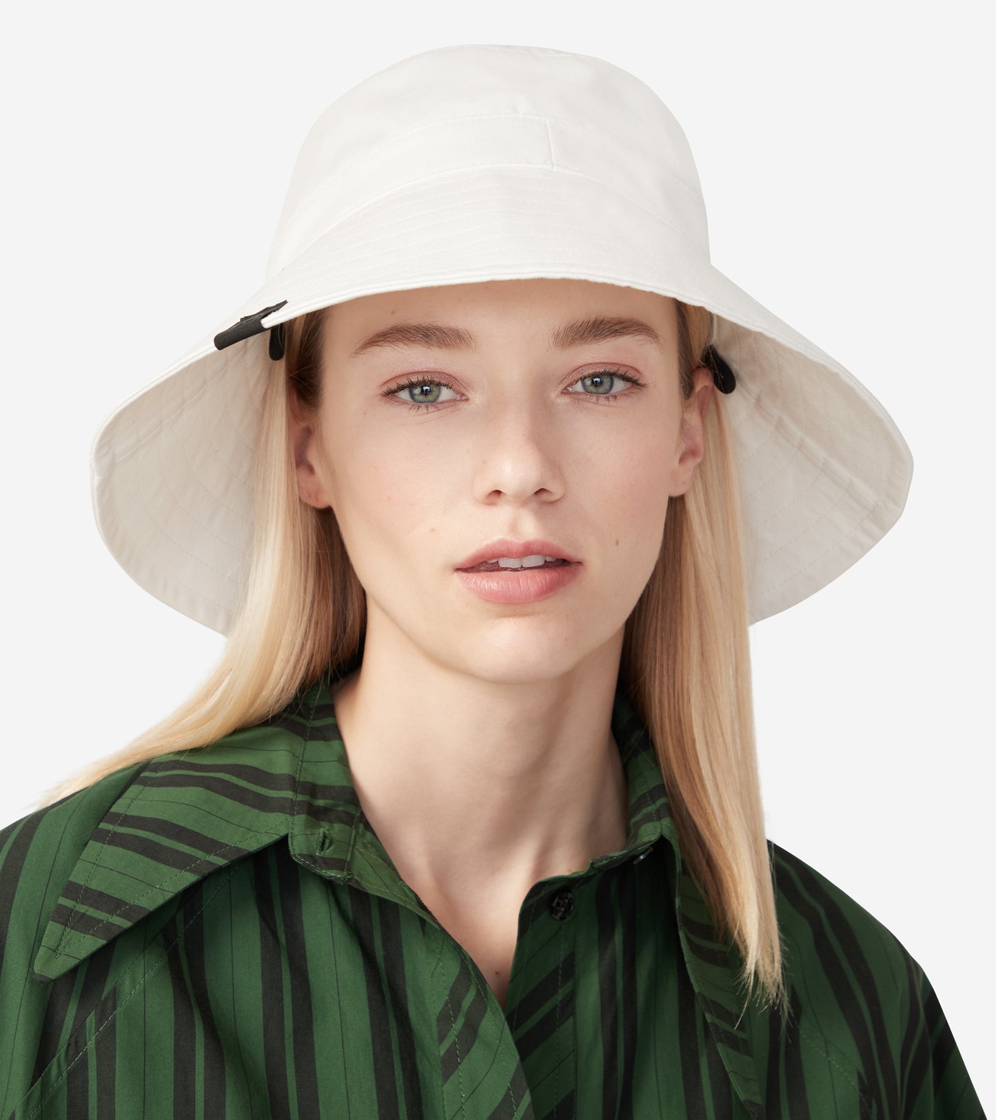 u06431-Adjustable Bucket Hat-Optic White