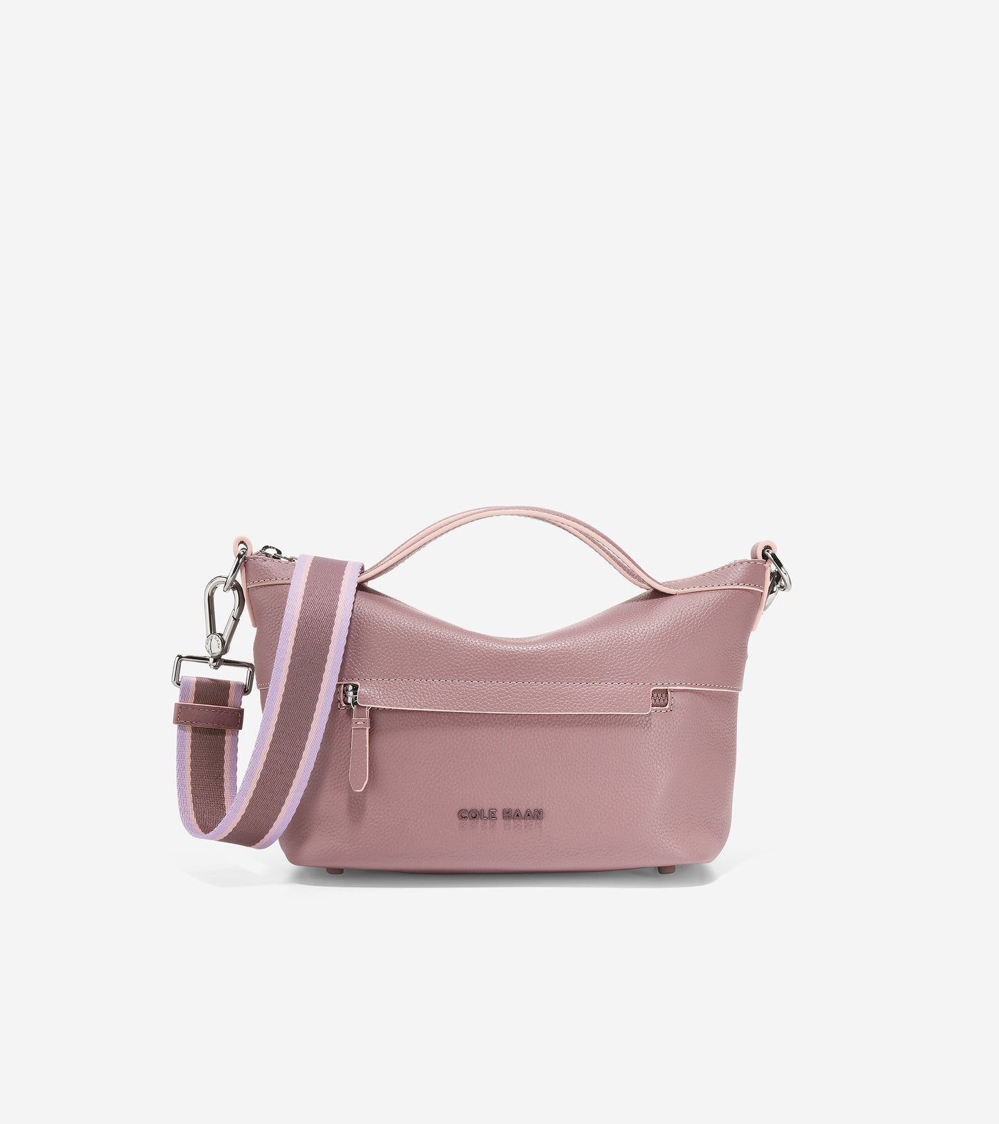 U06449-Astoria Duffle Crossbody-Twilight Mauve