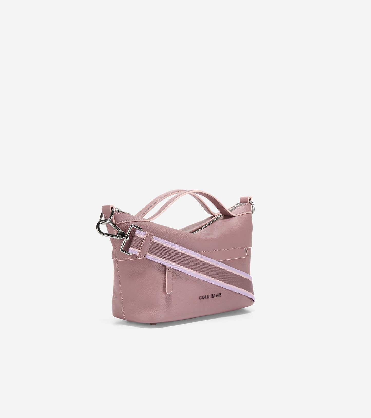 U06449-Astoria Duffle Crossbody-Twilight Mauve
